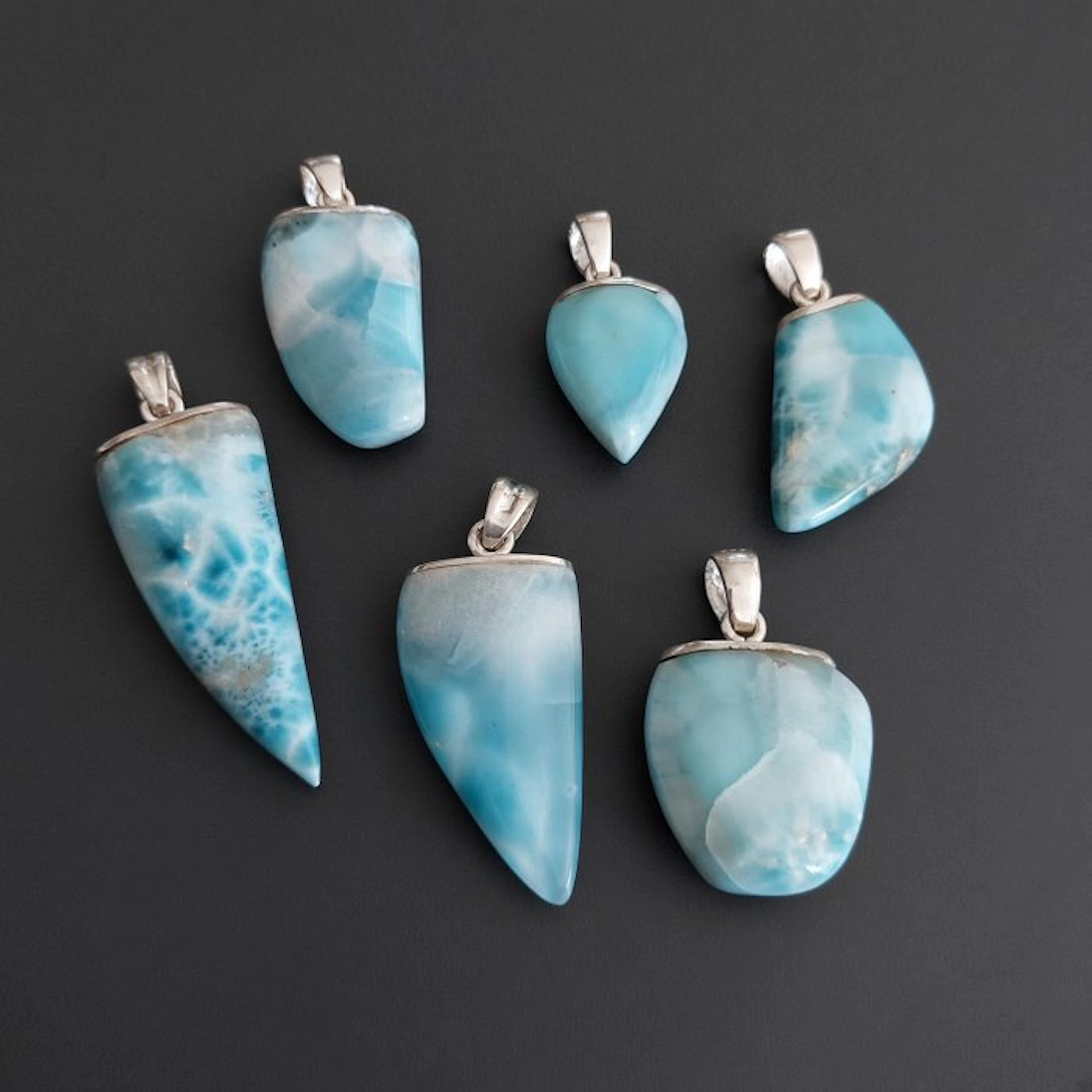 Larimar lot from the Dominican Republic