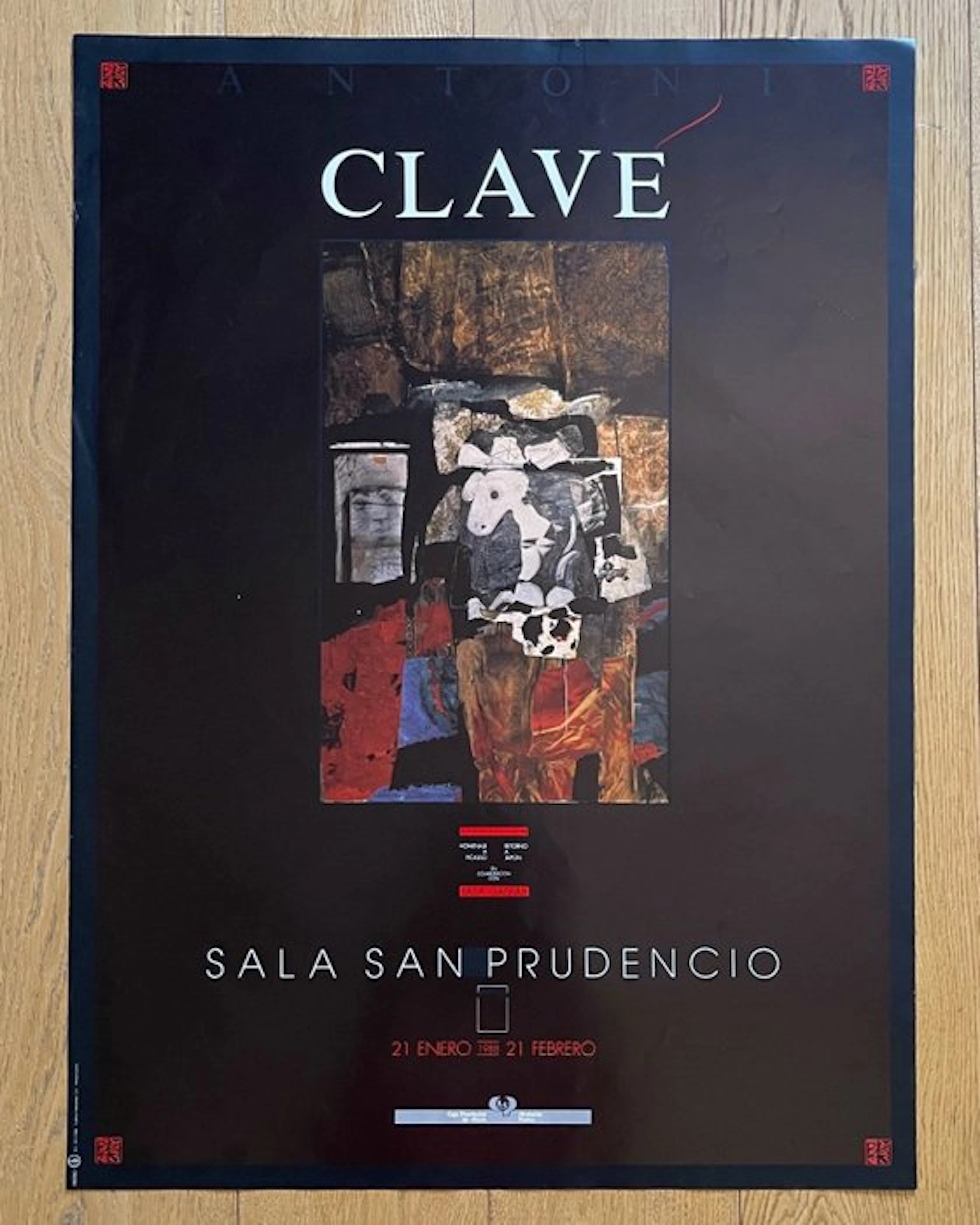 clavé - Antoni Clavé - Sala San Prudencio – Vitoria-Gasteiz – 1988 - 1980s