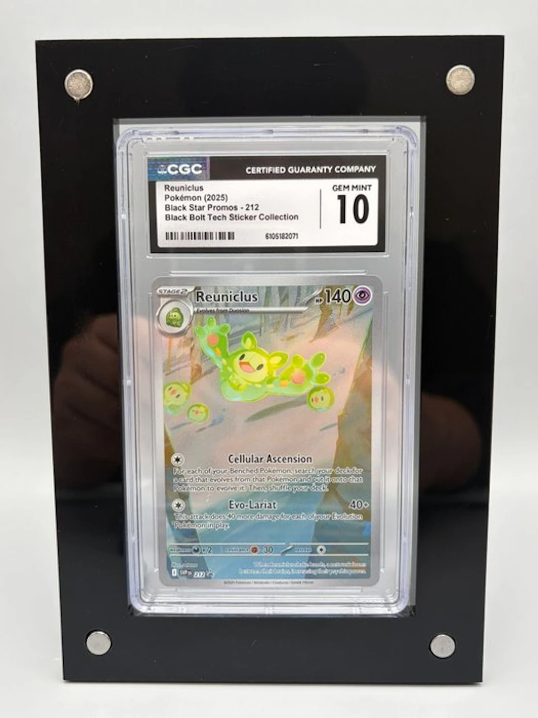 Pokémon Graded card - Reuniclus Promo card - CGC 10 - Scarlet & Violet