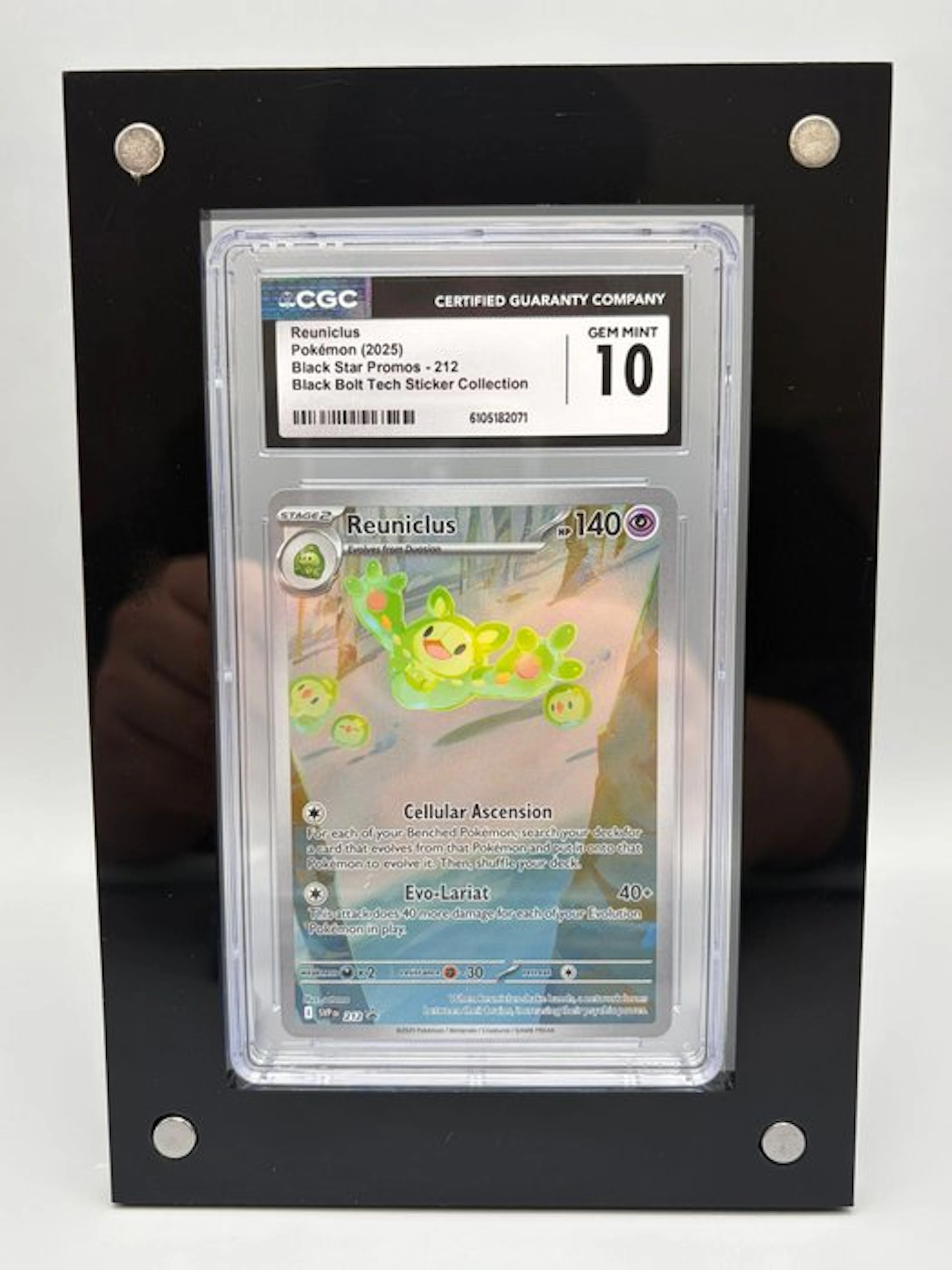 Pokémon Graded card - Reuniclus Promo card - CGC 10 - Scarlet & Violet