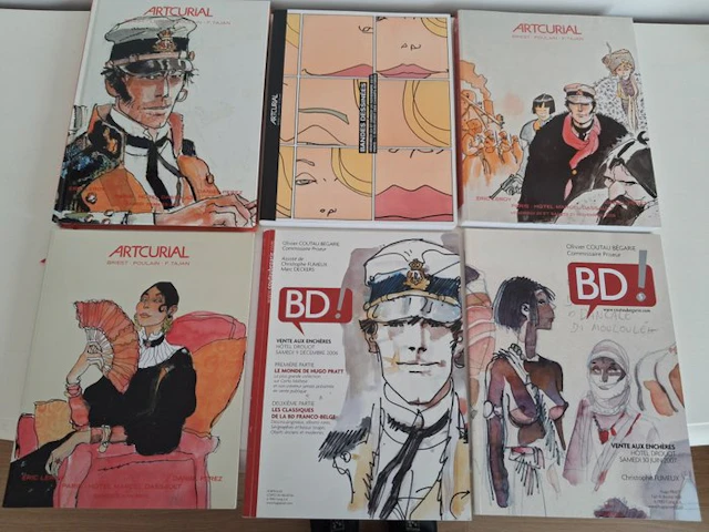 Hugo Pratt - 6 Sales catalogs - First edition - 2006/2012