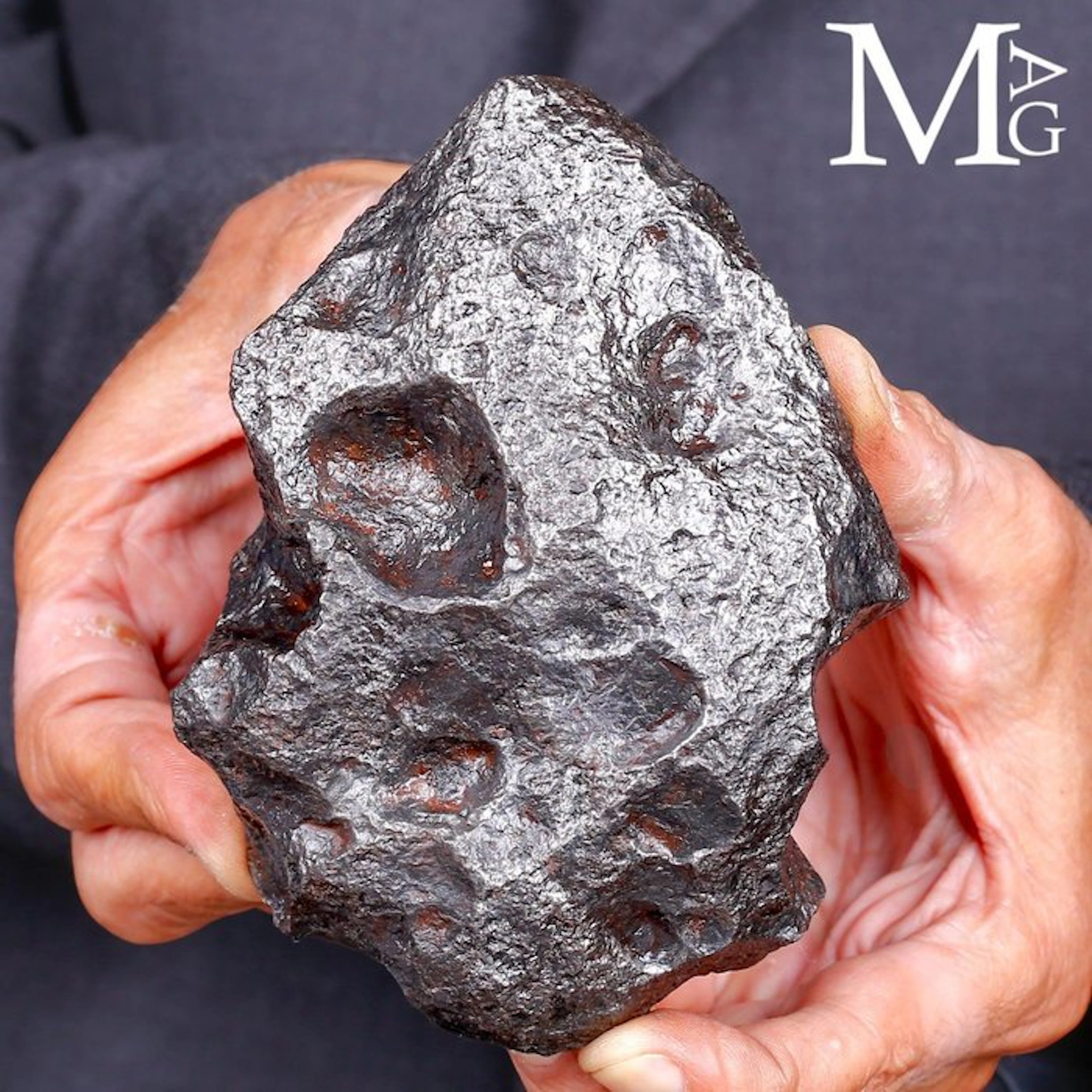 Campo del Cielo meteorite Core Of An Asteroid - Height...