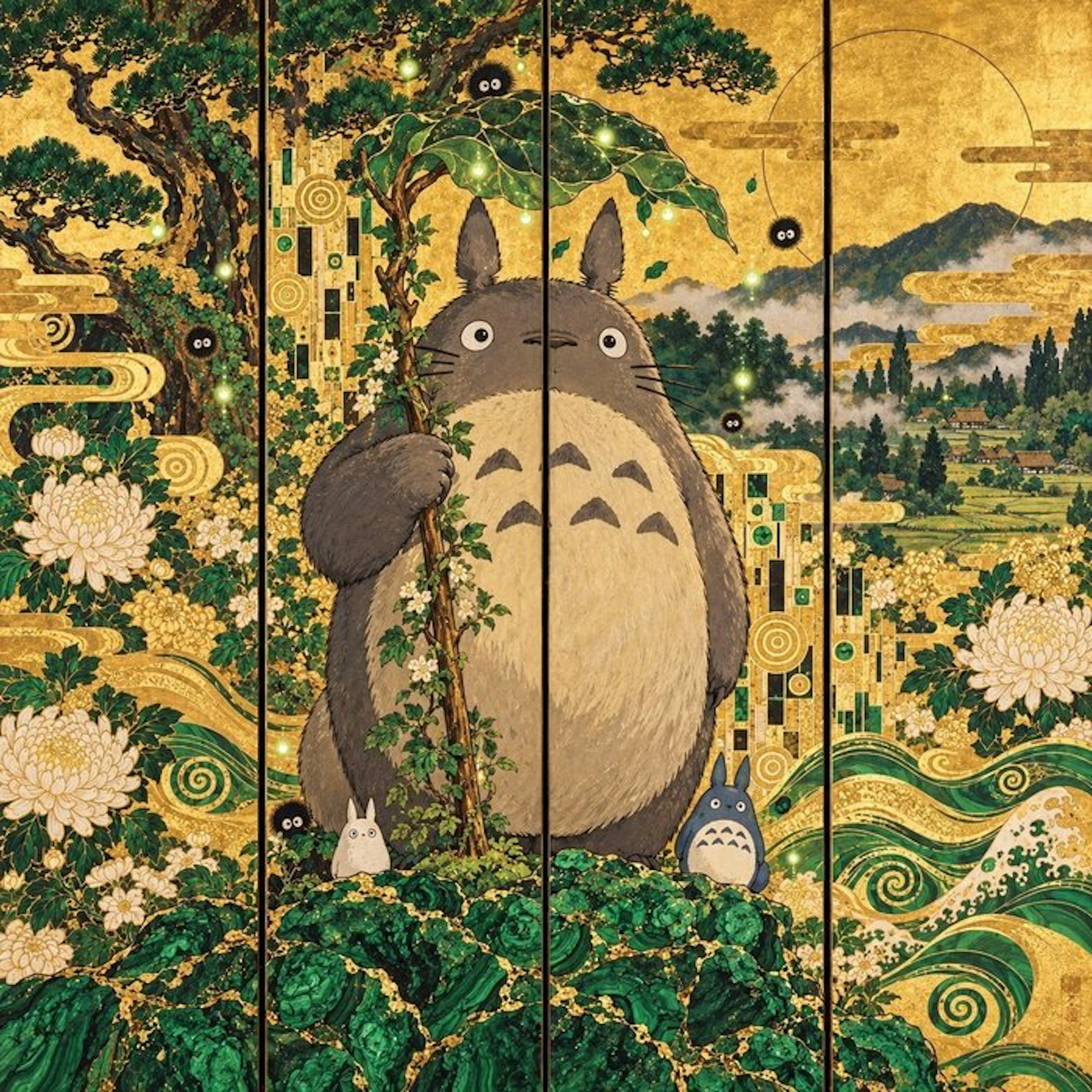 MEDSAN - Golden Totoro (黄金のトトロ) - UNIQUE WORK