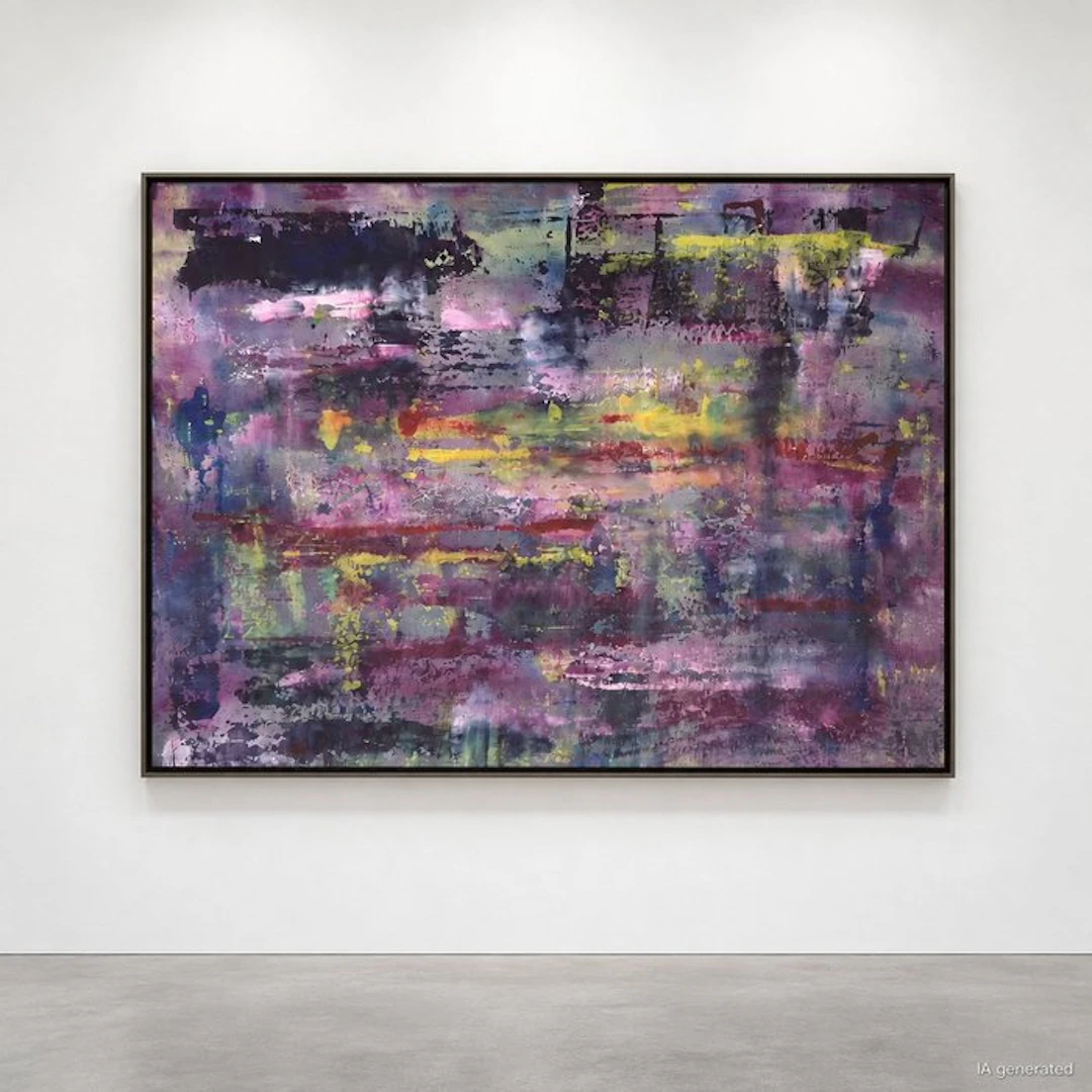 Bri Debernardi - MISTY -70x100cm- ABSTRACT