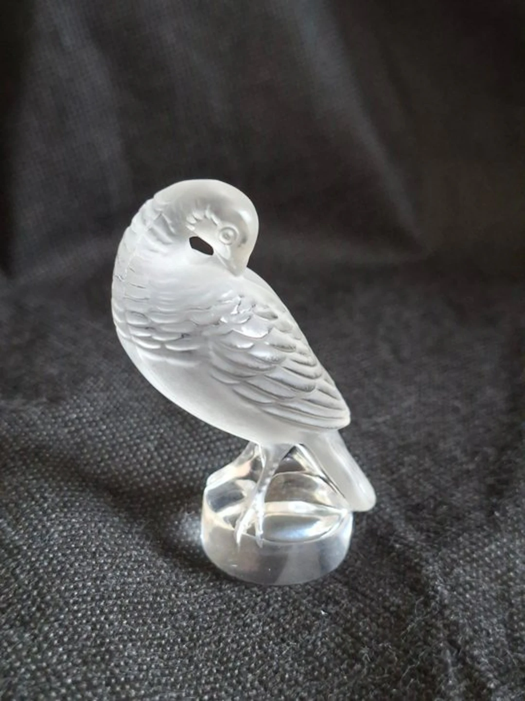 Lalique - René Lalique - Figure - Presse Papier Duif - Crystal