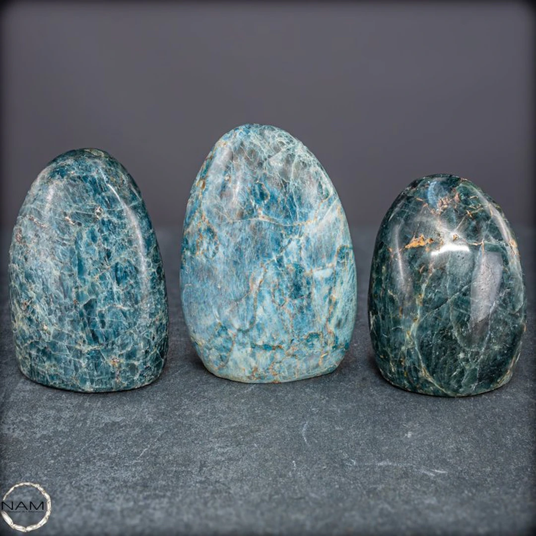 Exclusive apatite freeform set – Three powerful...