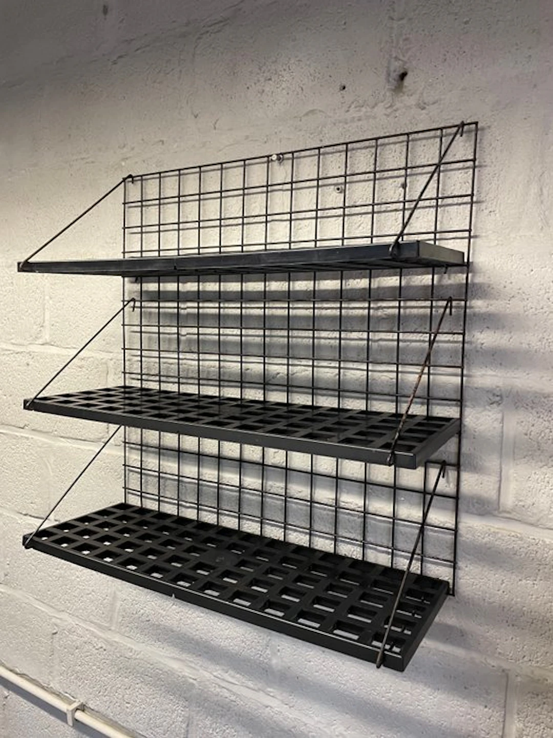 Meurop - Willy Van der Meeren - Wall shelf unit - Meca 3...