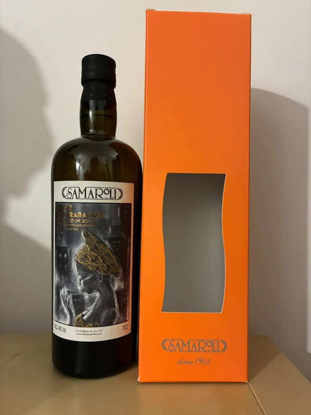 Samaroli 2002 19 years old Samaroli - Demerara Rum - Cask 134 - b. 2021 - 70cl