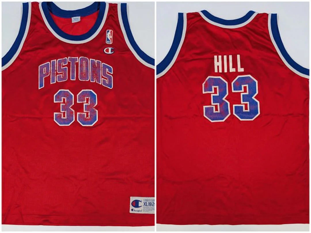 Detroit Pistons - NBA Basketbal - Grant Hill - Basketball jersey