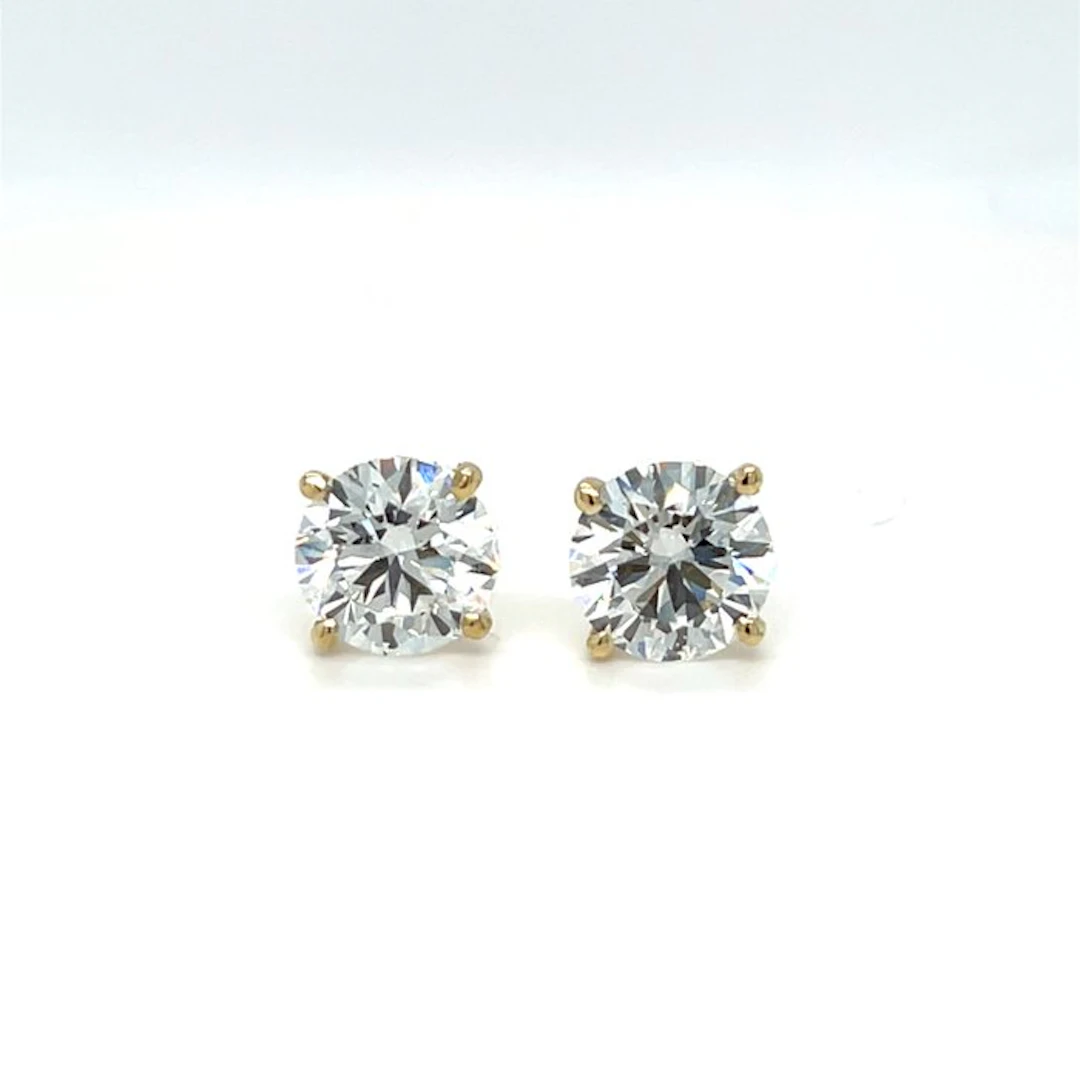 No reserve price - Earrings - 14 kt