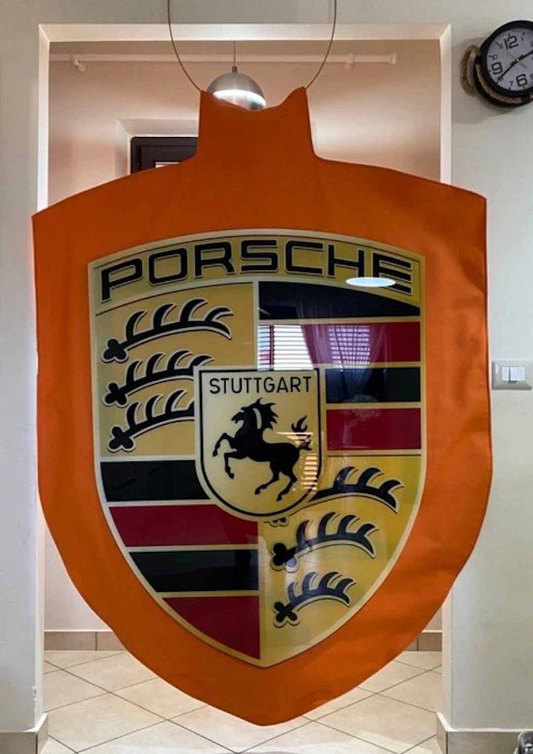 giant wall-mounted keychain - Porsche - 2025