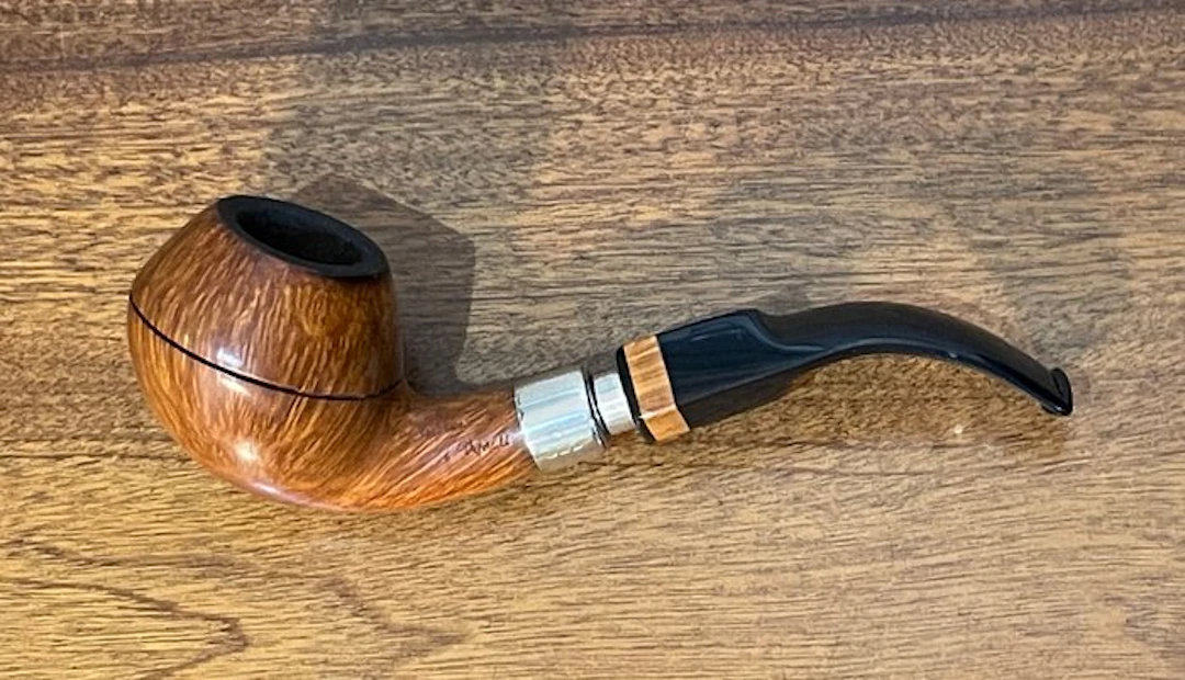 Luigi Viprati - Pipe - Radica and 925 silver