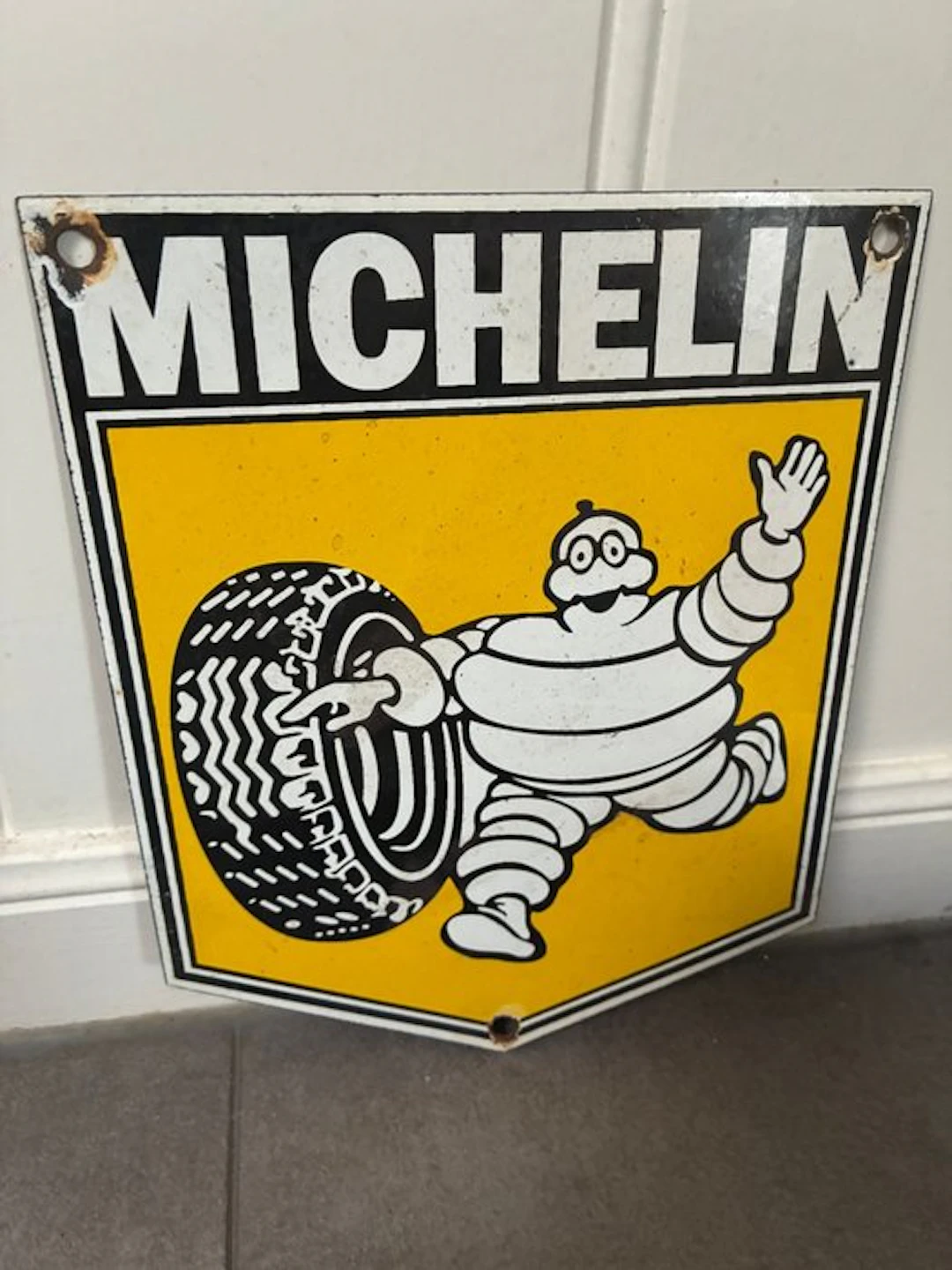 Vintage Michelin advertising sign – Bibendum