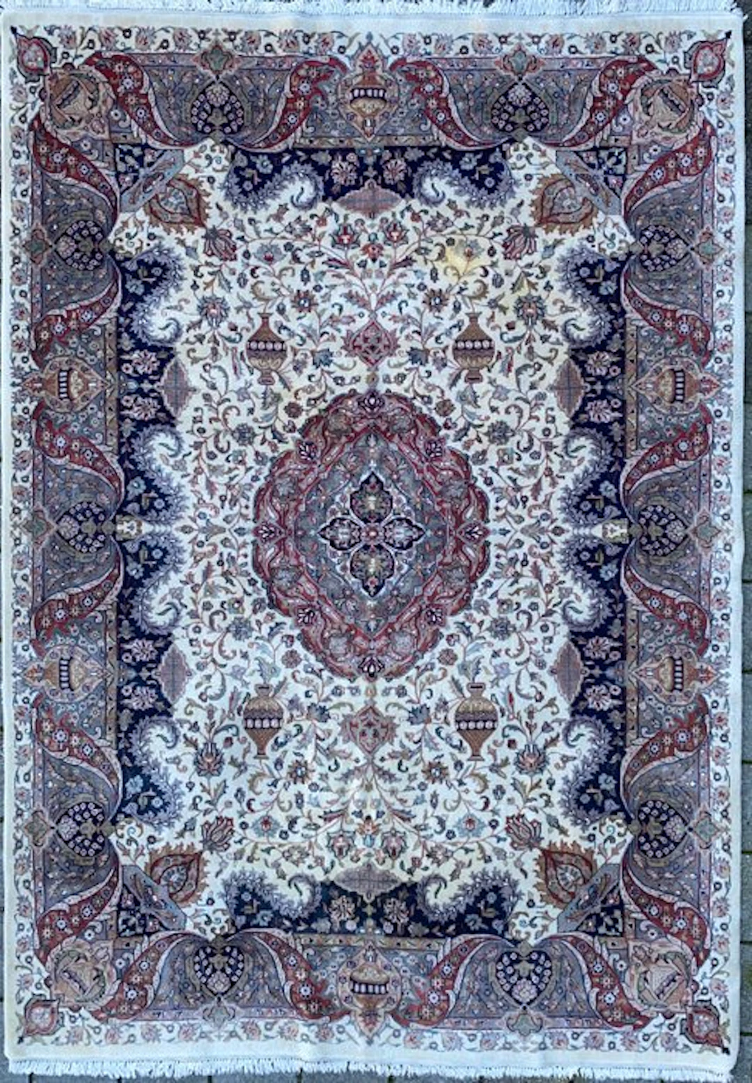 Tabriz - Cleaned - Carpet - 350 cm - 247 cm