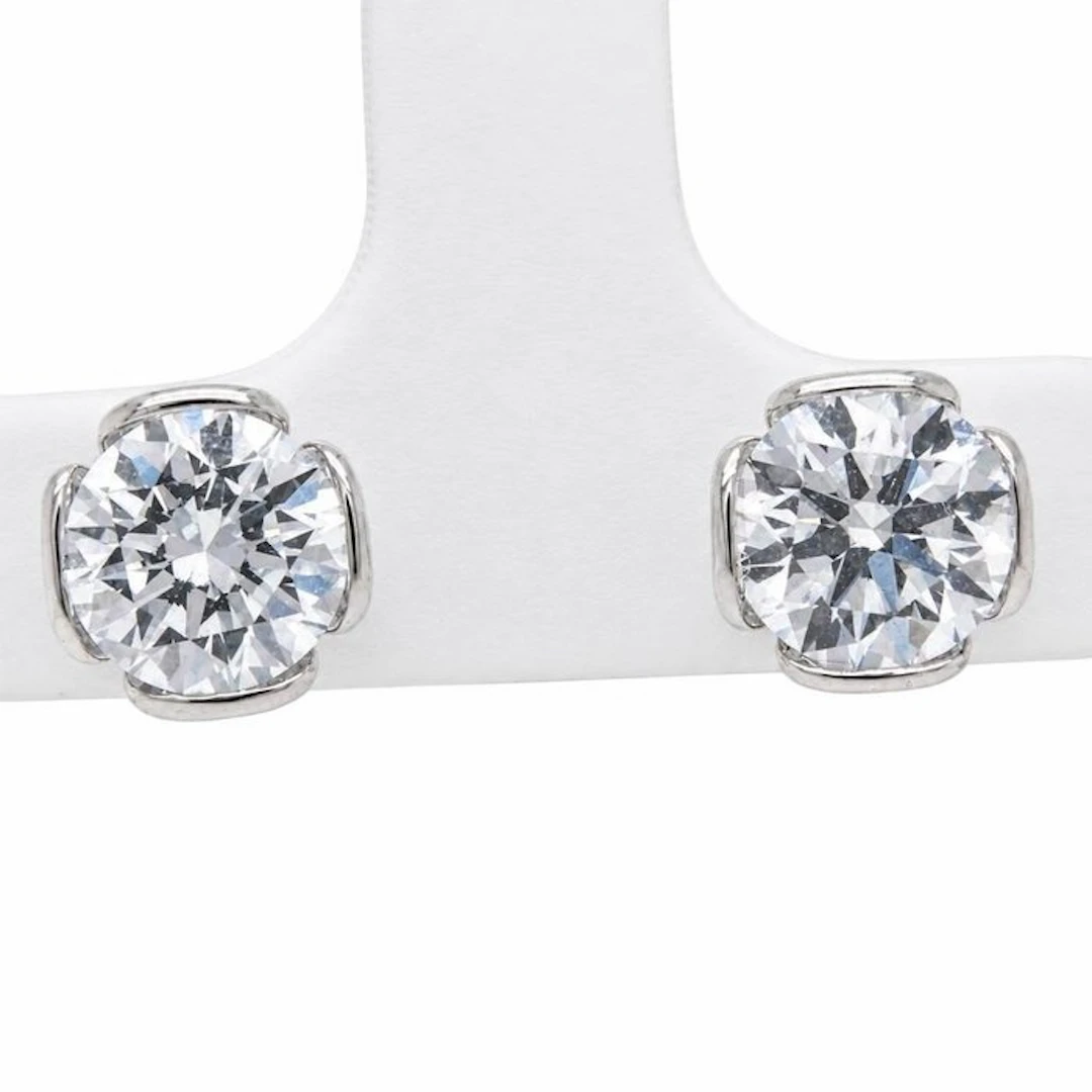 No reserve price - Earrings - 14 kt