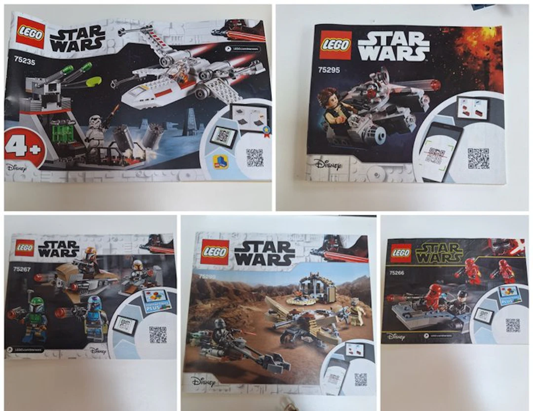 LEGO Set - Star Wars - 75235, 75295, 75267, 75299, 75266