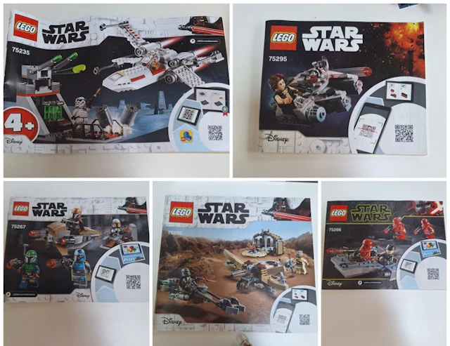 LEGO Set - Star Wars - 75235, 75295, 75267, 75299, 75266