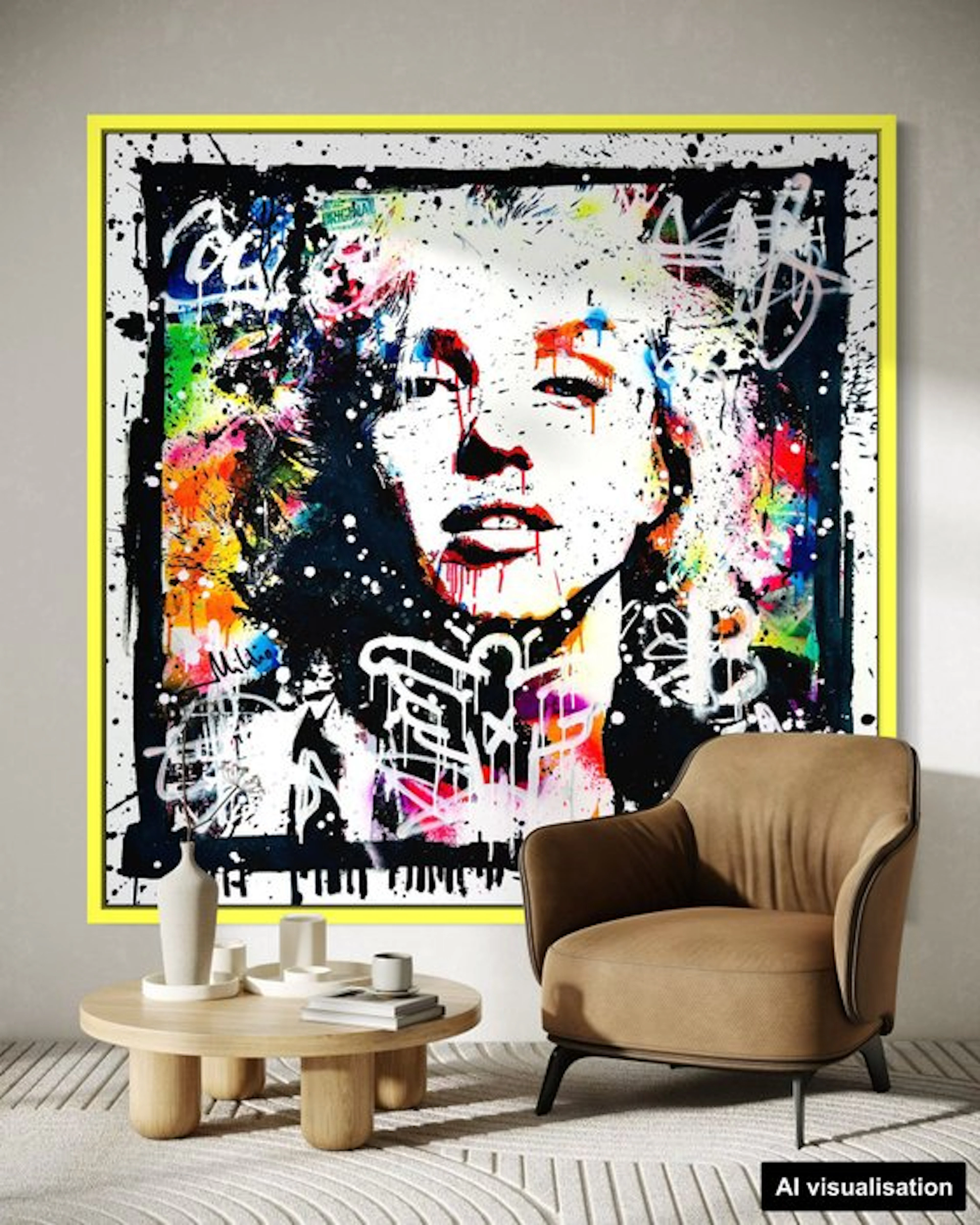 Mikko - Marilyn Monroe On Haring Icons - XL [Unq 1/1]