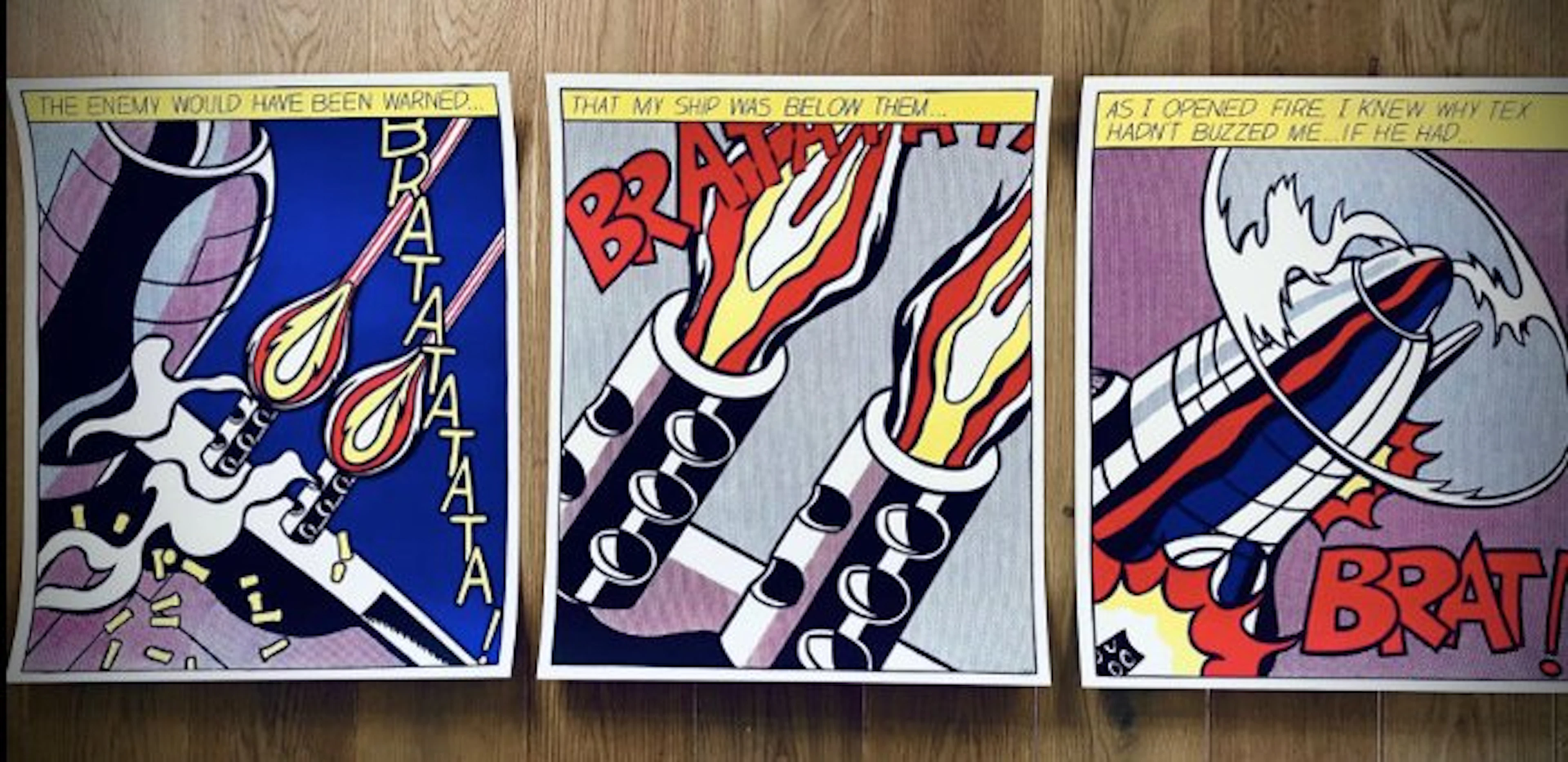 Roy Lichtenstein (after) - 63x53 cm