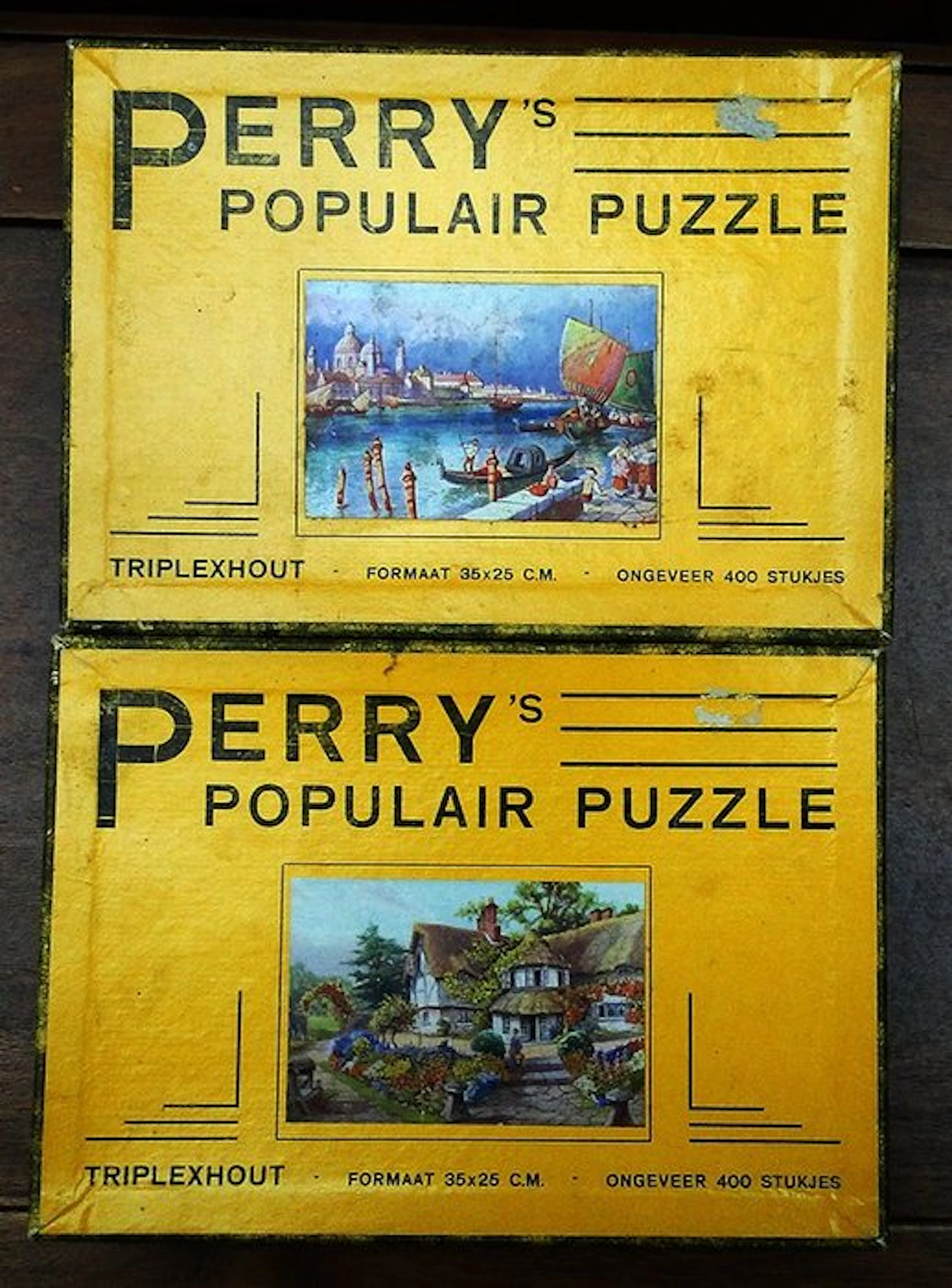 Perry's Populair Puzzle - Toy - 1950-1960 - Netherlands