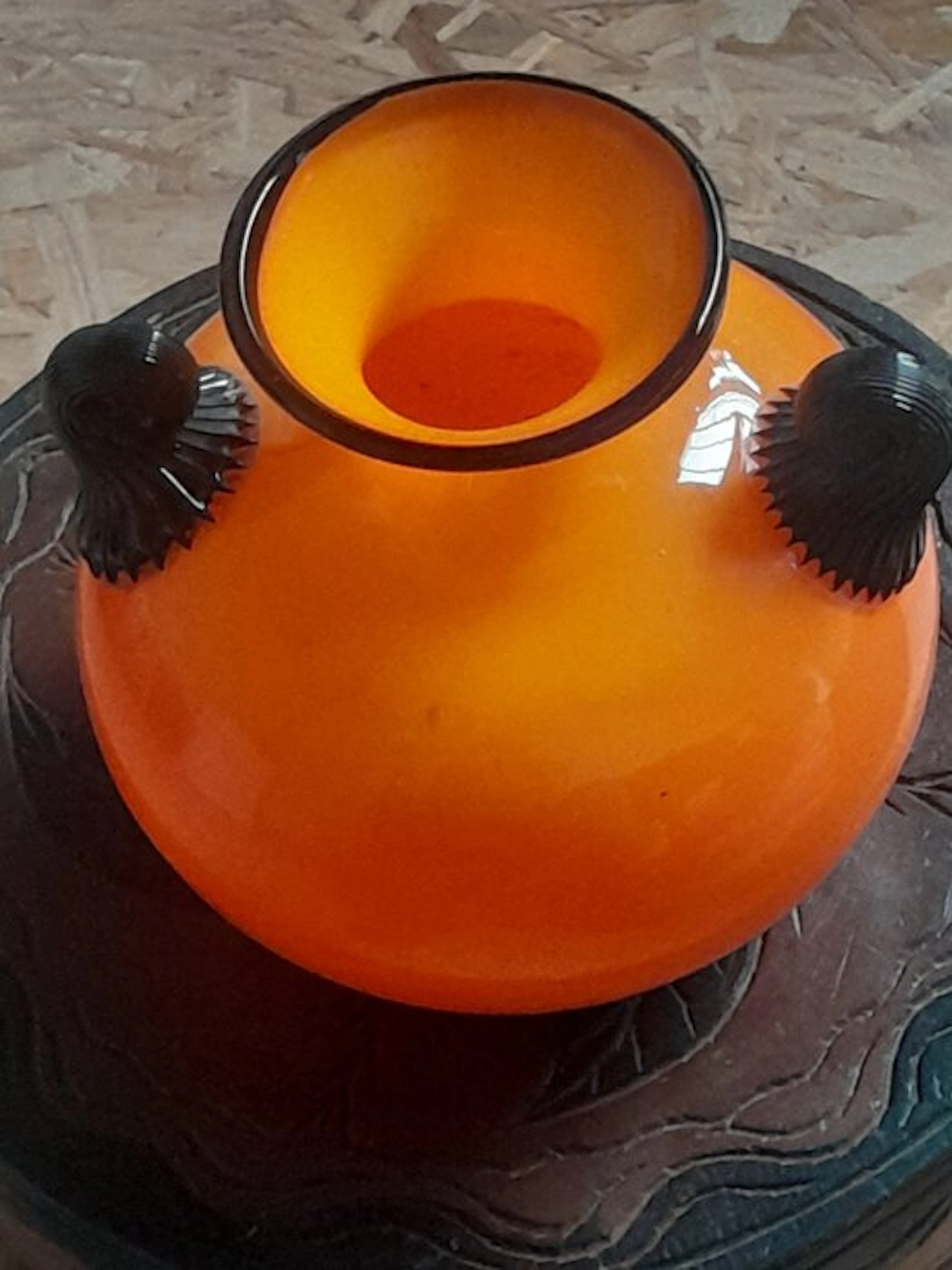 Loetz - Michael Powolny - Vase - Glass - Art Deco vase