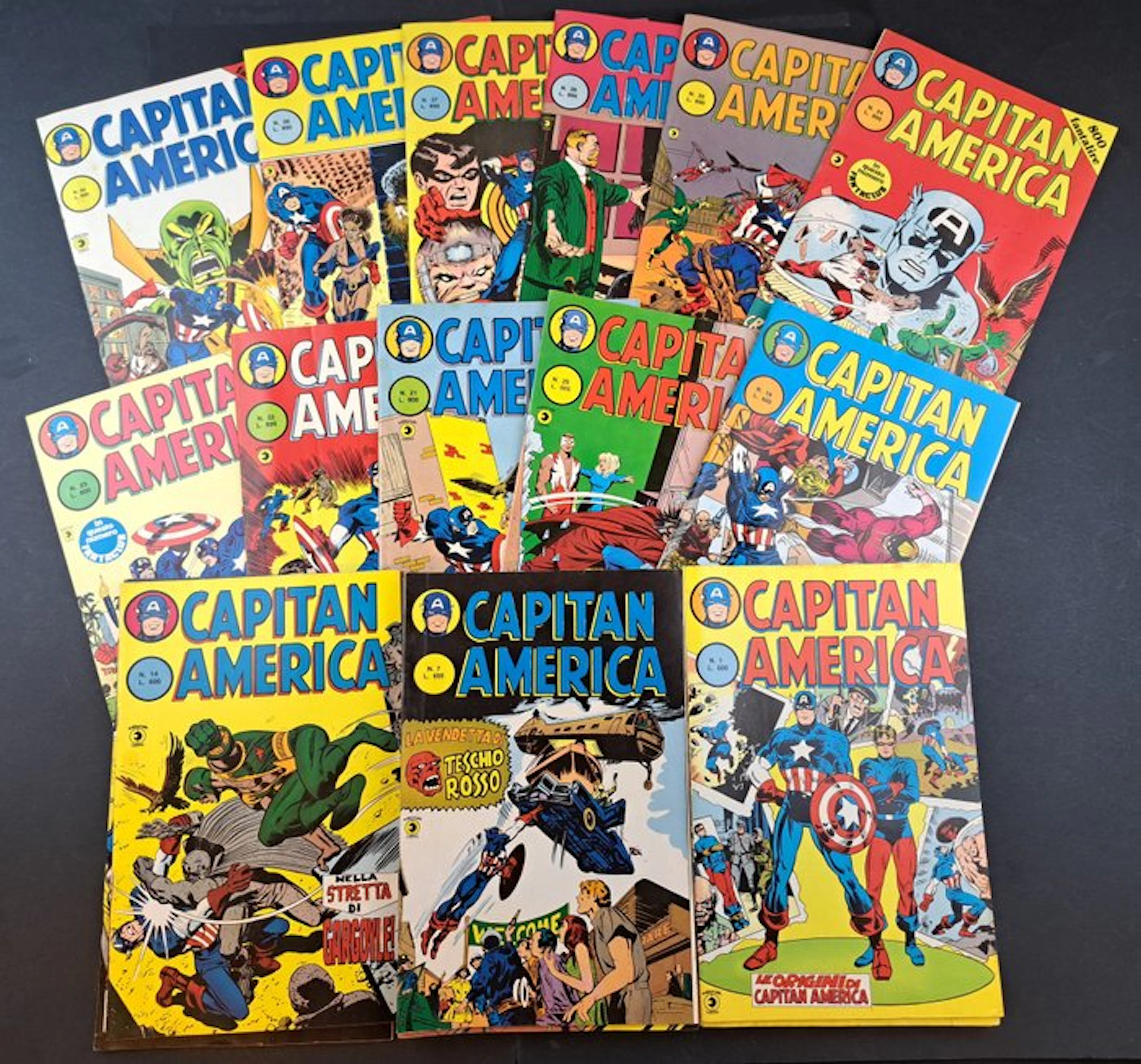 Capitan America Seconda Serie Semi-Completa - 29 Comic - 1982