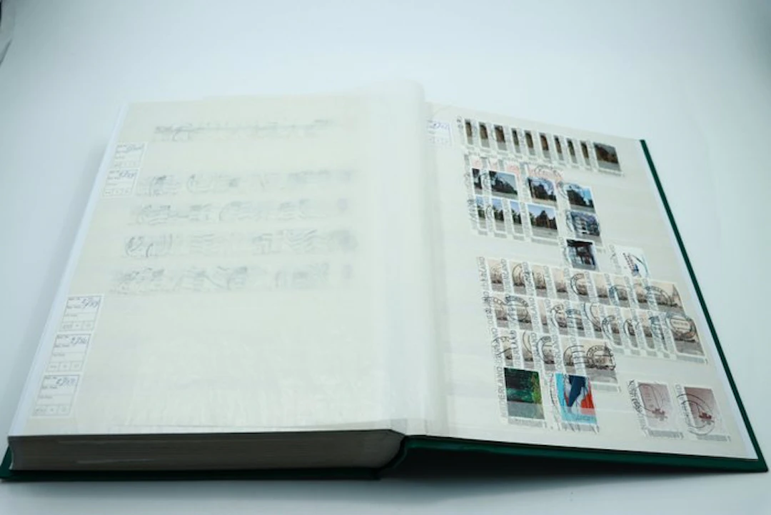 Netherlands - Collection of modern postmarked stamps in a stockbook