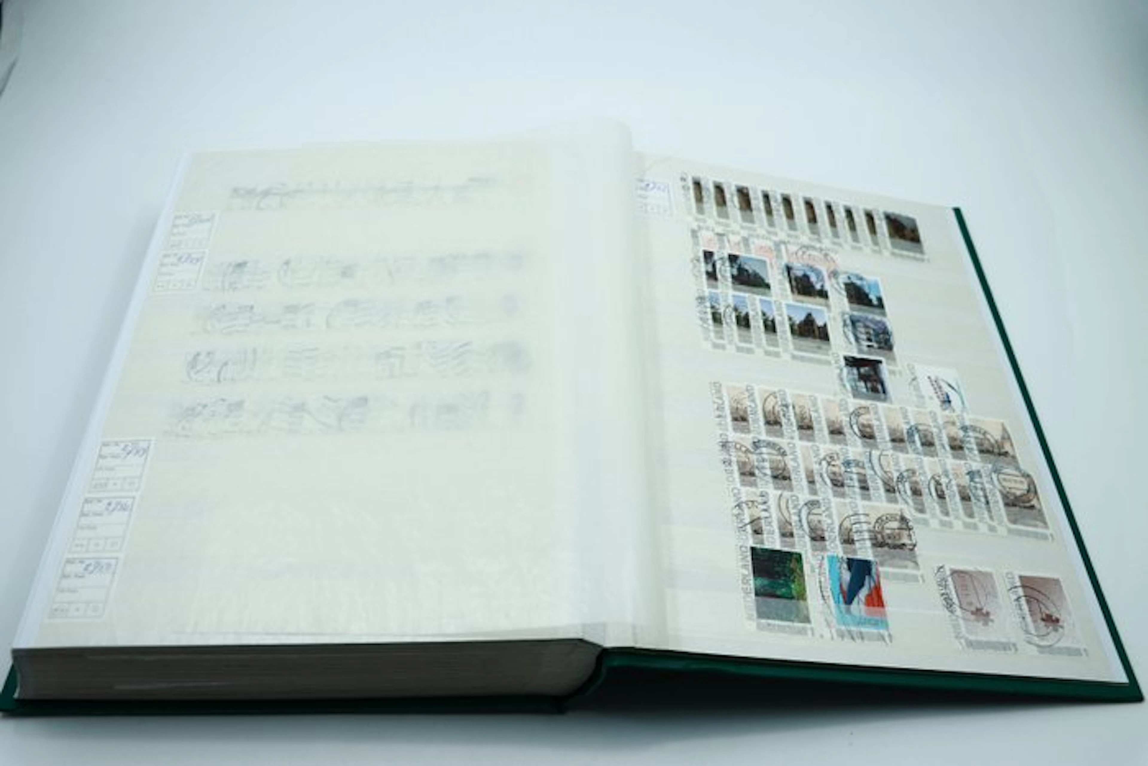 Netherlands - Collection of modern postmarked stamps in a stockbook
