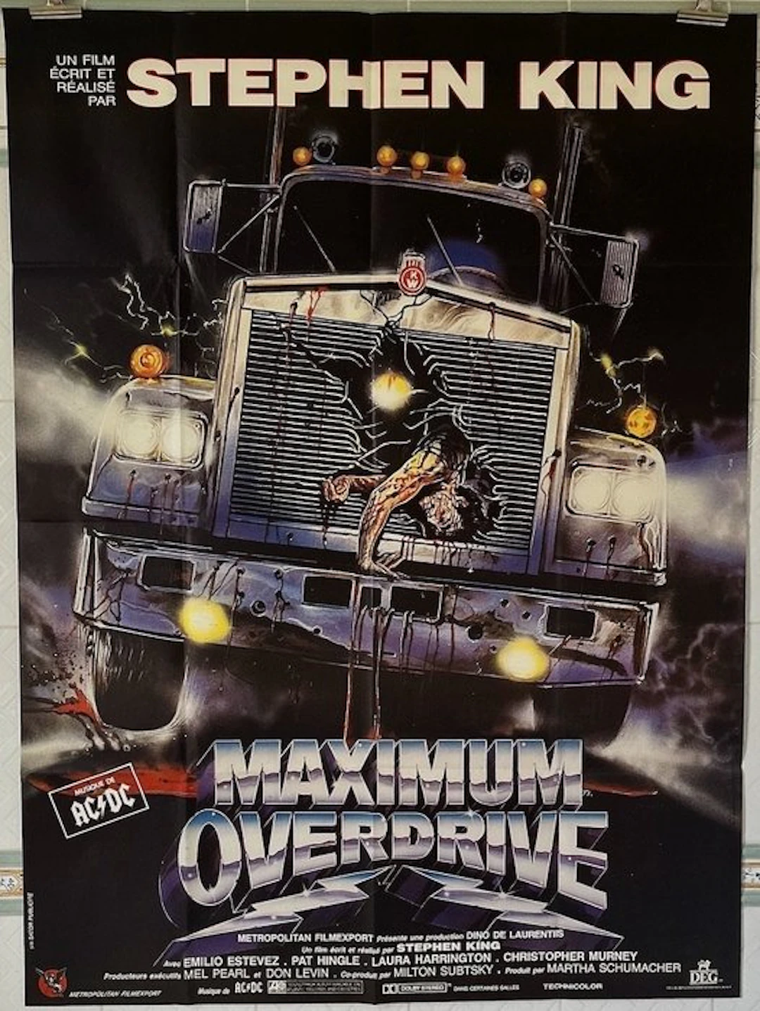 Stephen King - Maximum overdrive (1986) - Original French...