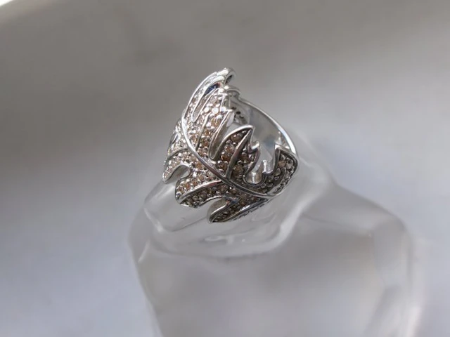 Silver - Ring - Art Deco Style