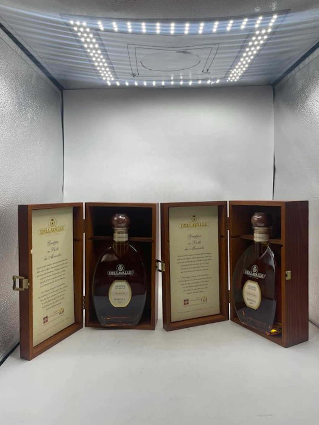 Dellavalle 2007 - Grappa Affinata In Botti Di Marsala - 70cl - 2 bottles