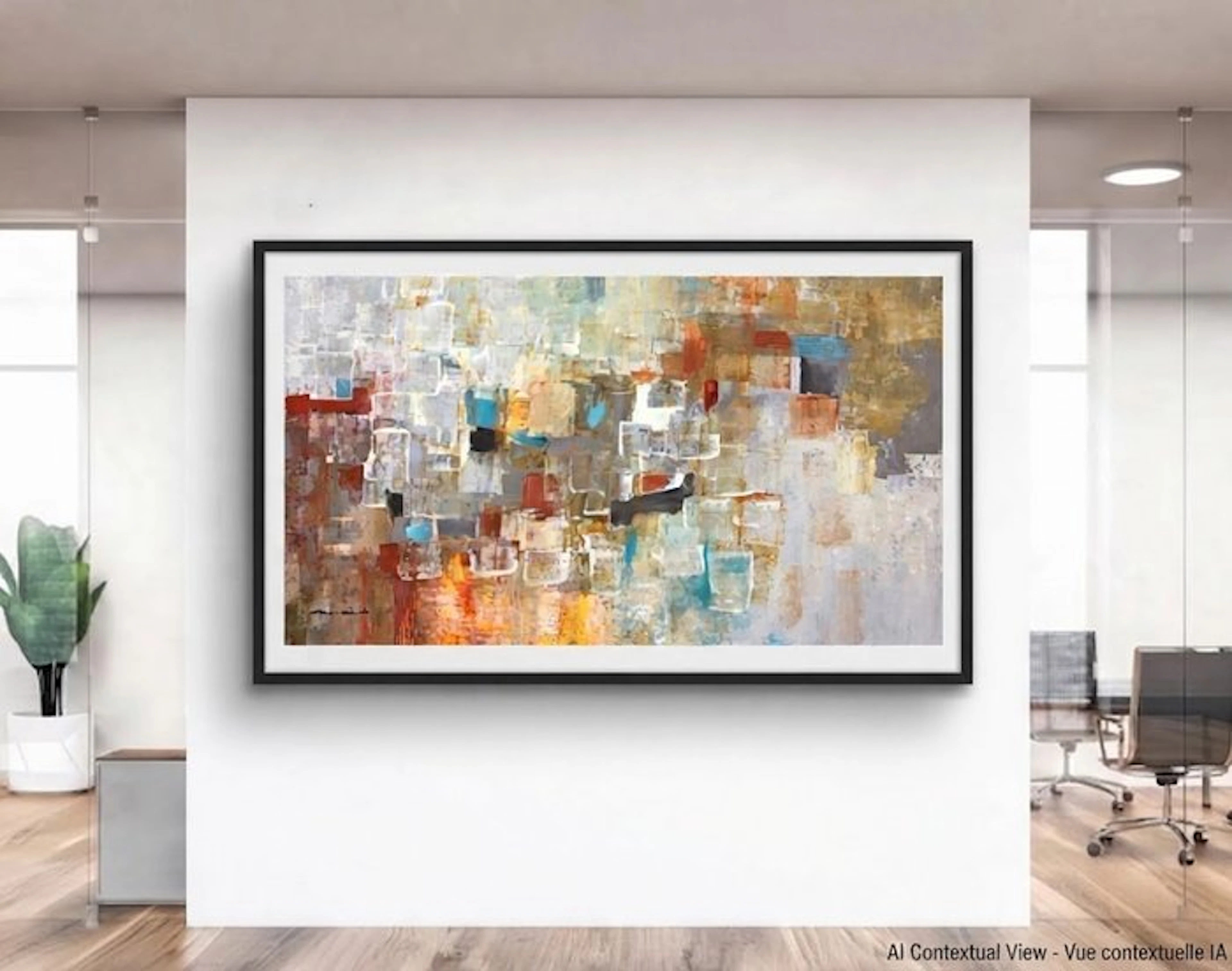 Dam Domido - Au-delà du silence - 160 x 90 cm