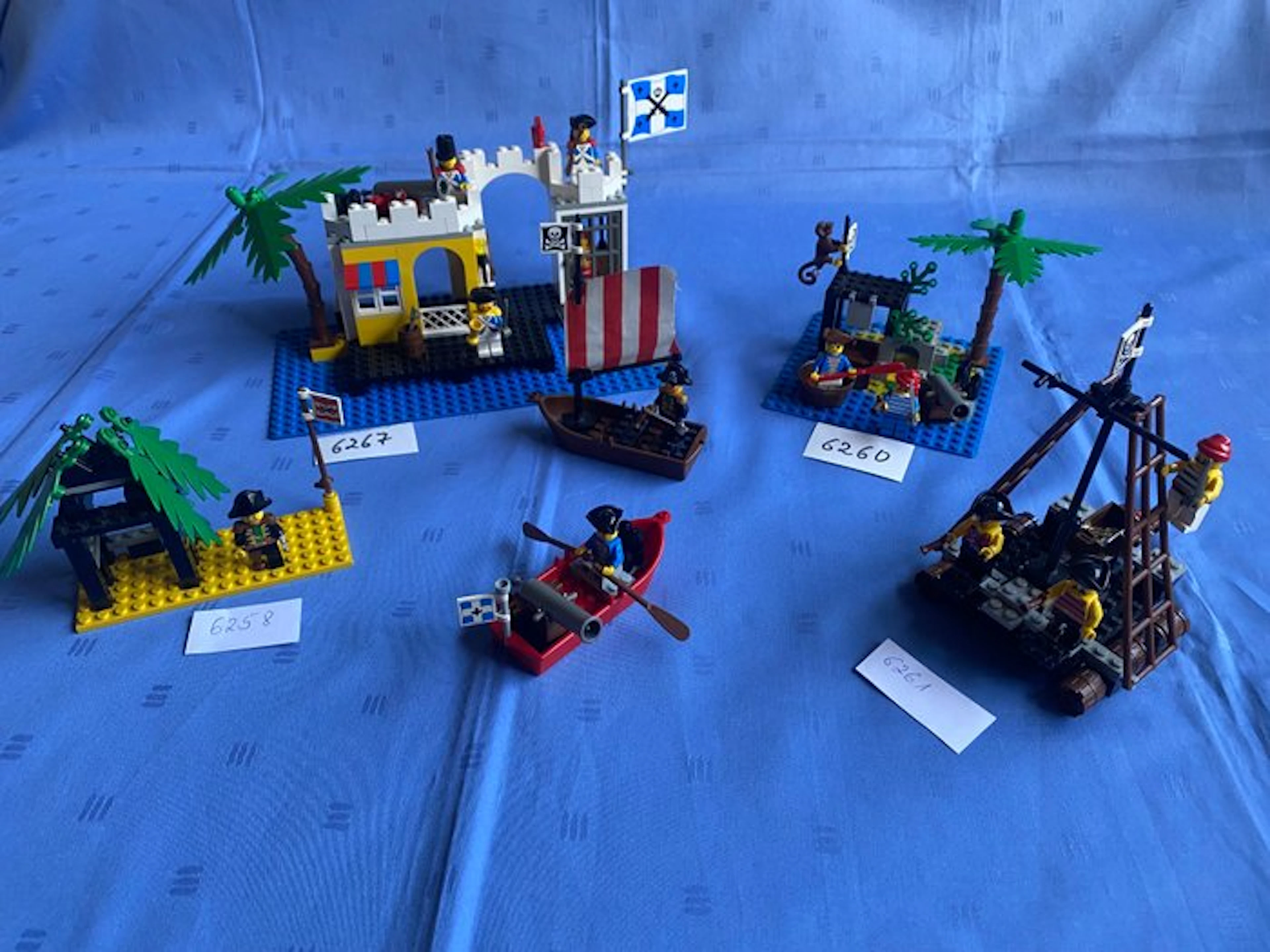LEGO Set - Pirates - 5 Set's / unvollständig