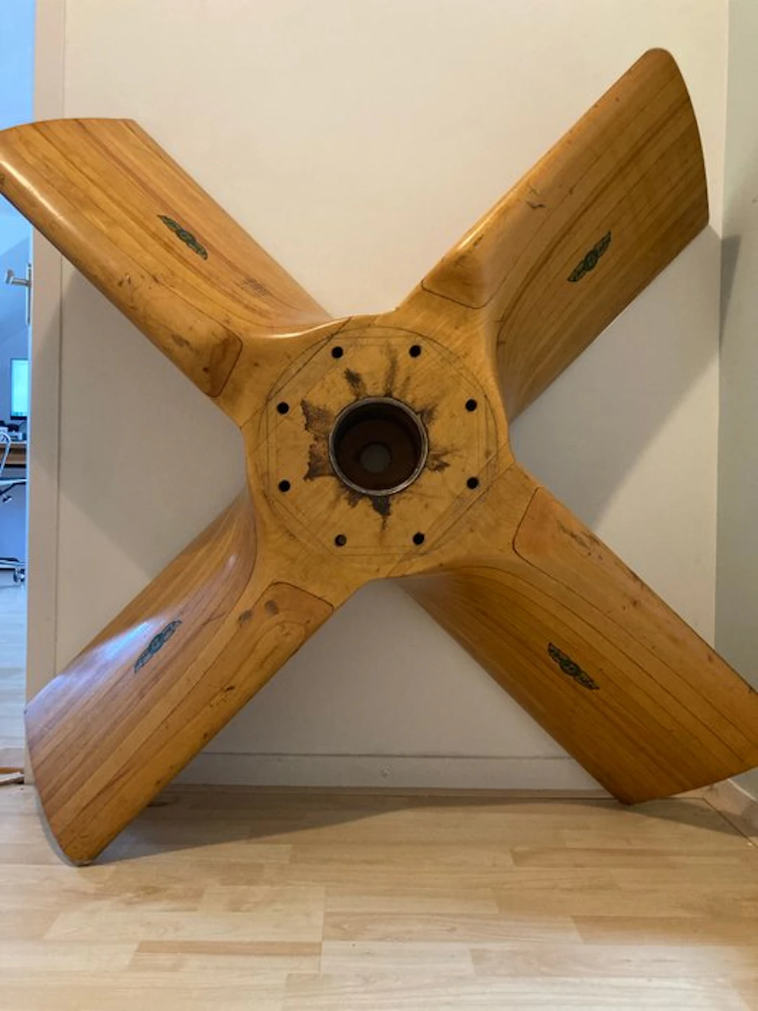 Sensenich Wooden test propeller - 1960-1970