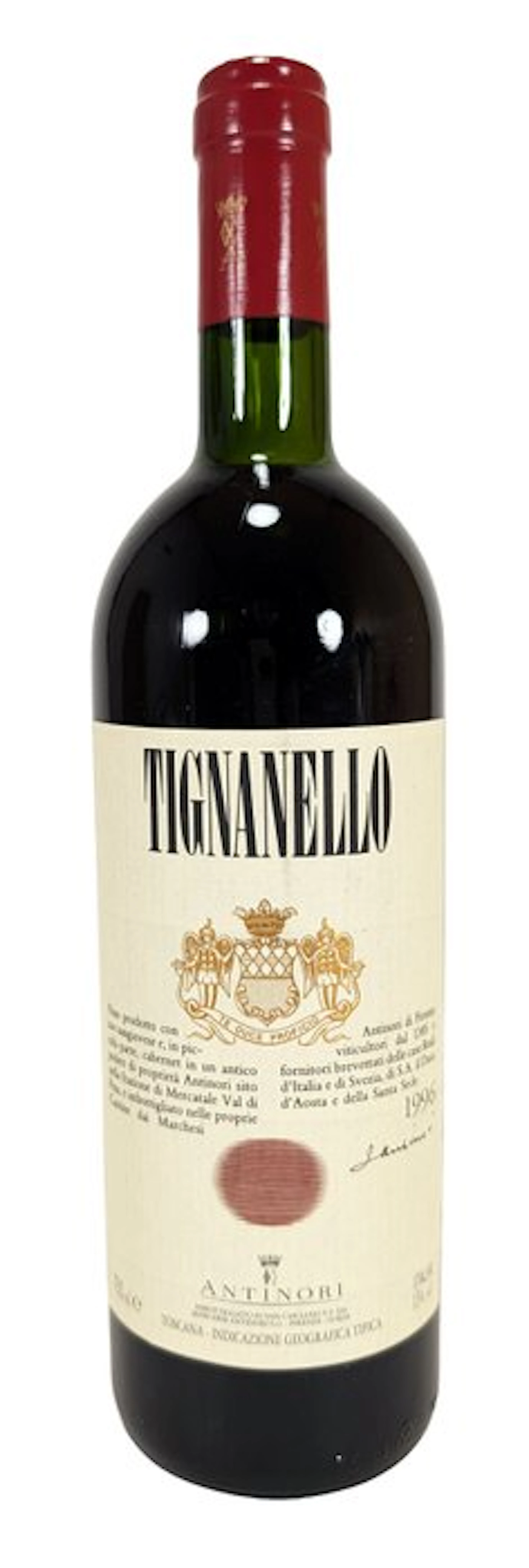 1996 Marchesi Antinori, Tignanello - Tuscany IGT - 1 Bottle (0.75L)