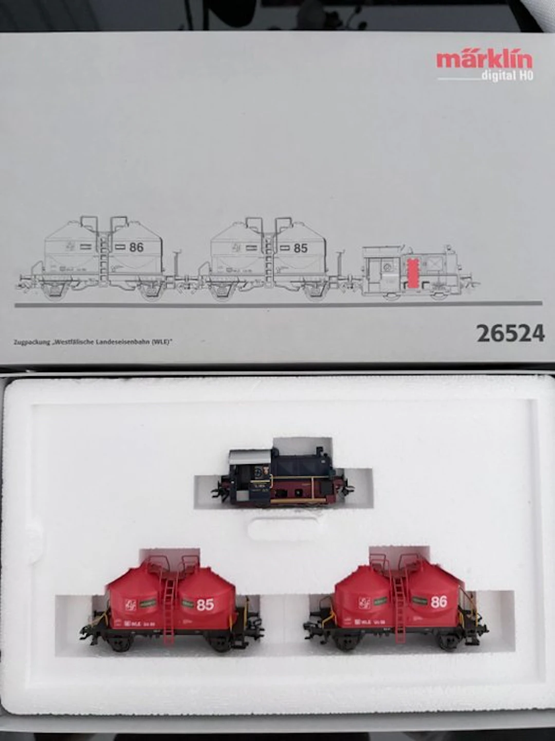 Märklin H0 - 26524 - Train set (1) - Contains locomotive...