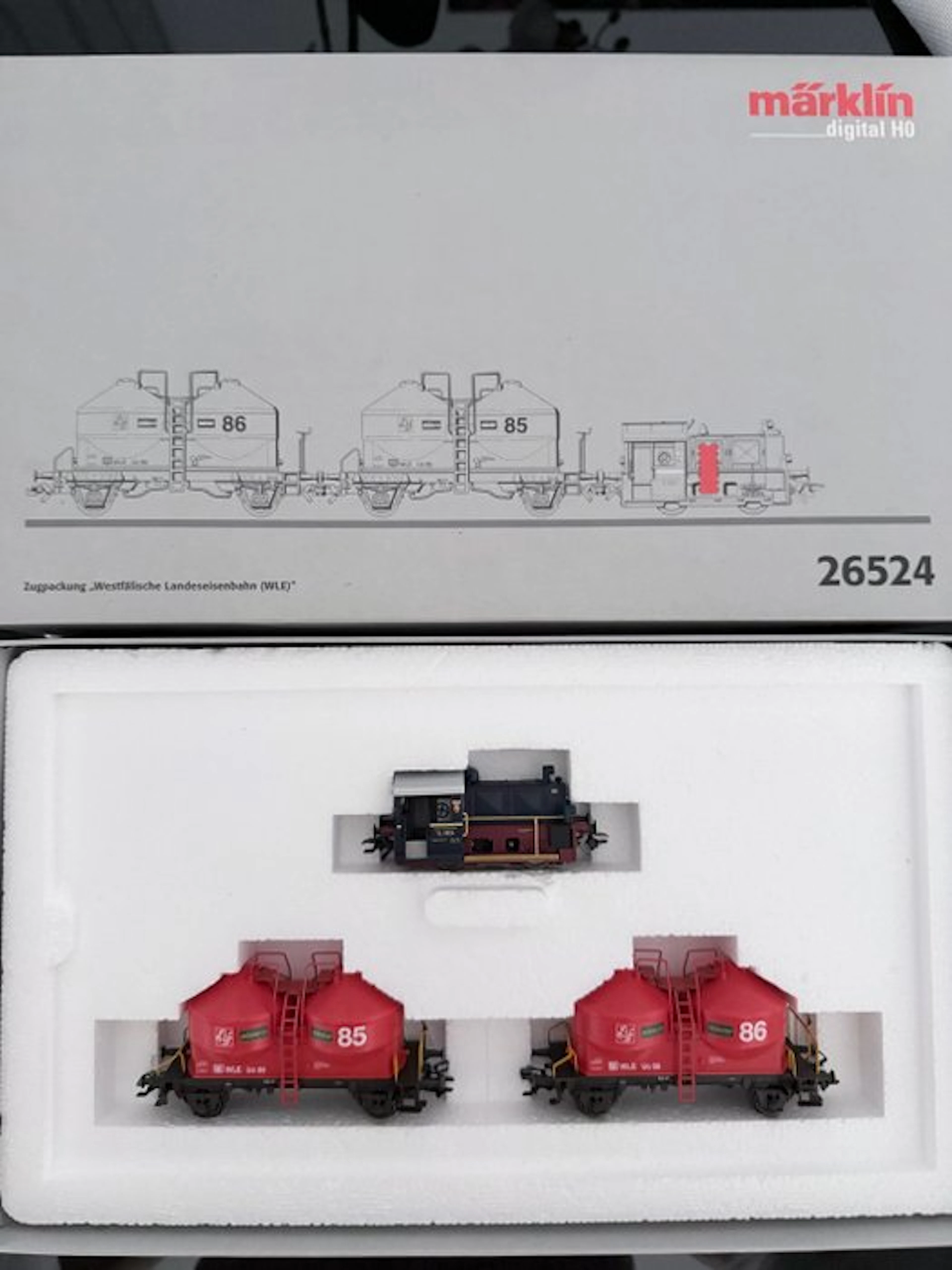 Märklin H0 - 26524 - Train set (1) - Contains locomotive...
