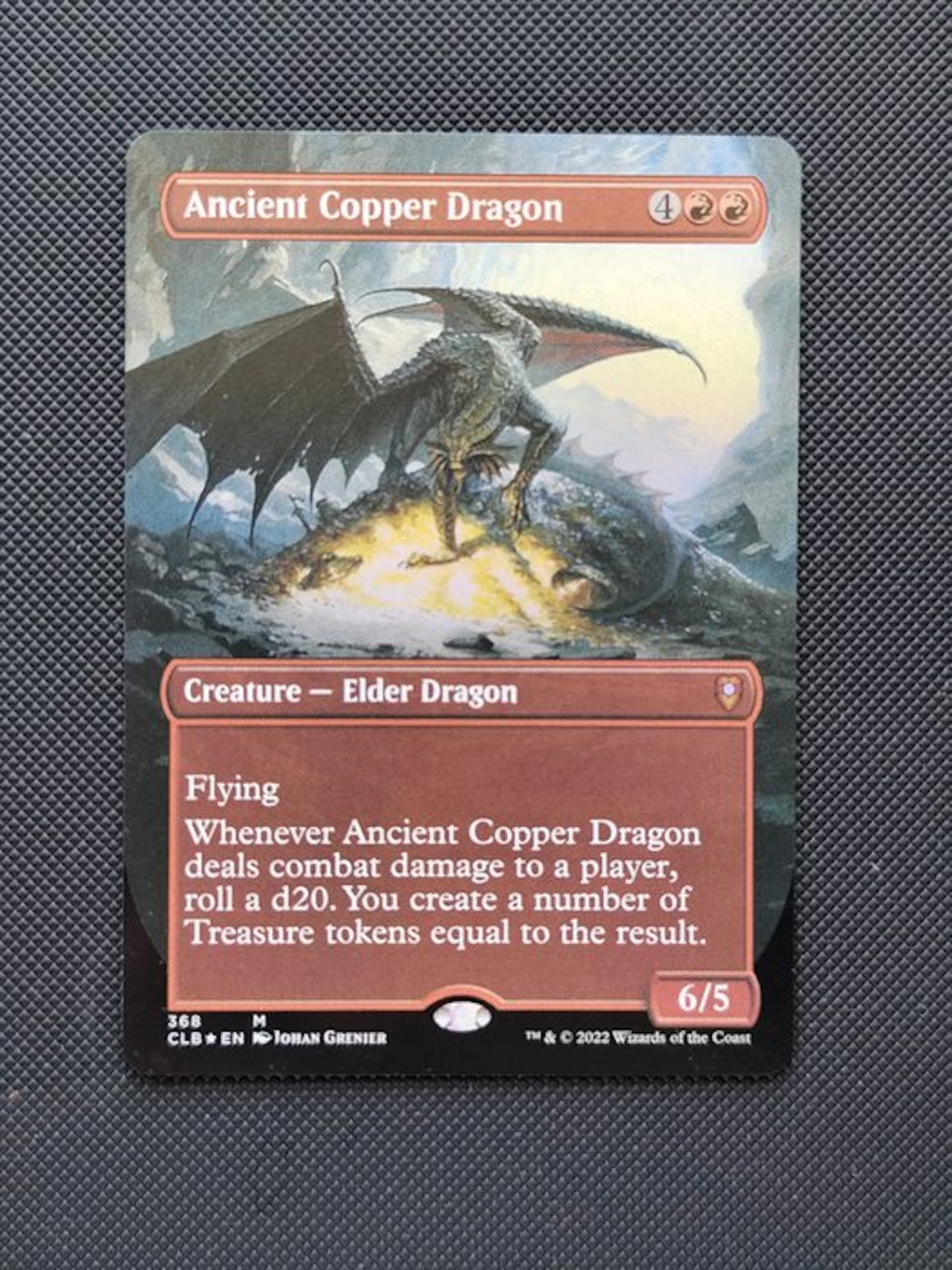 Wizards of The Coast - 1 Card - Magic: The Gathering 368 Foil, Alternate art