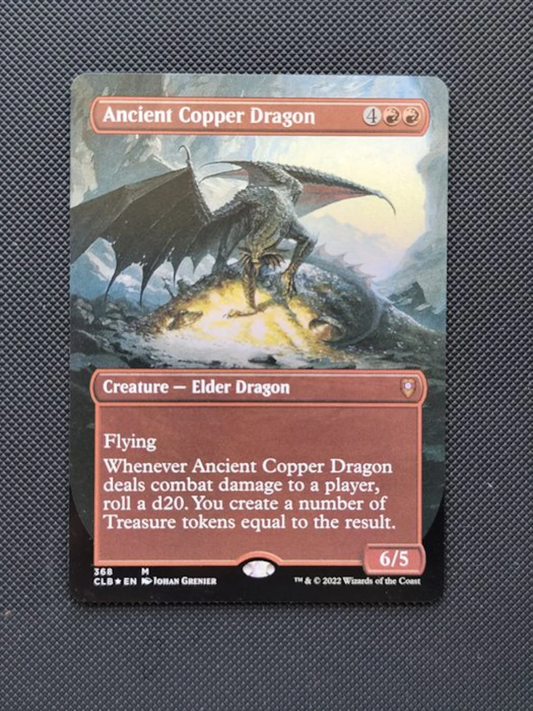 Wizards of The Coast - 1 Card - Magic: The Gathering 368 Foil, Alternate art