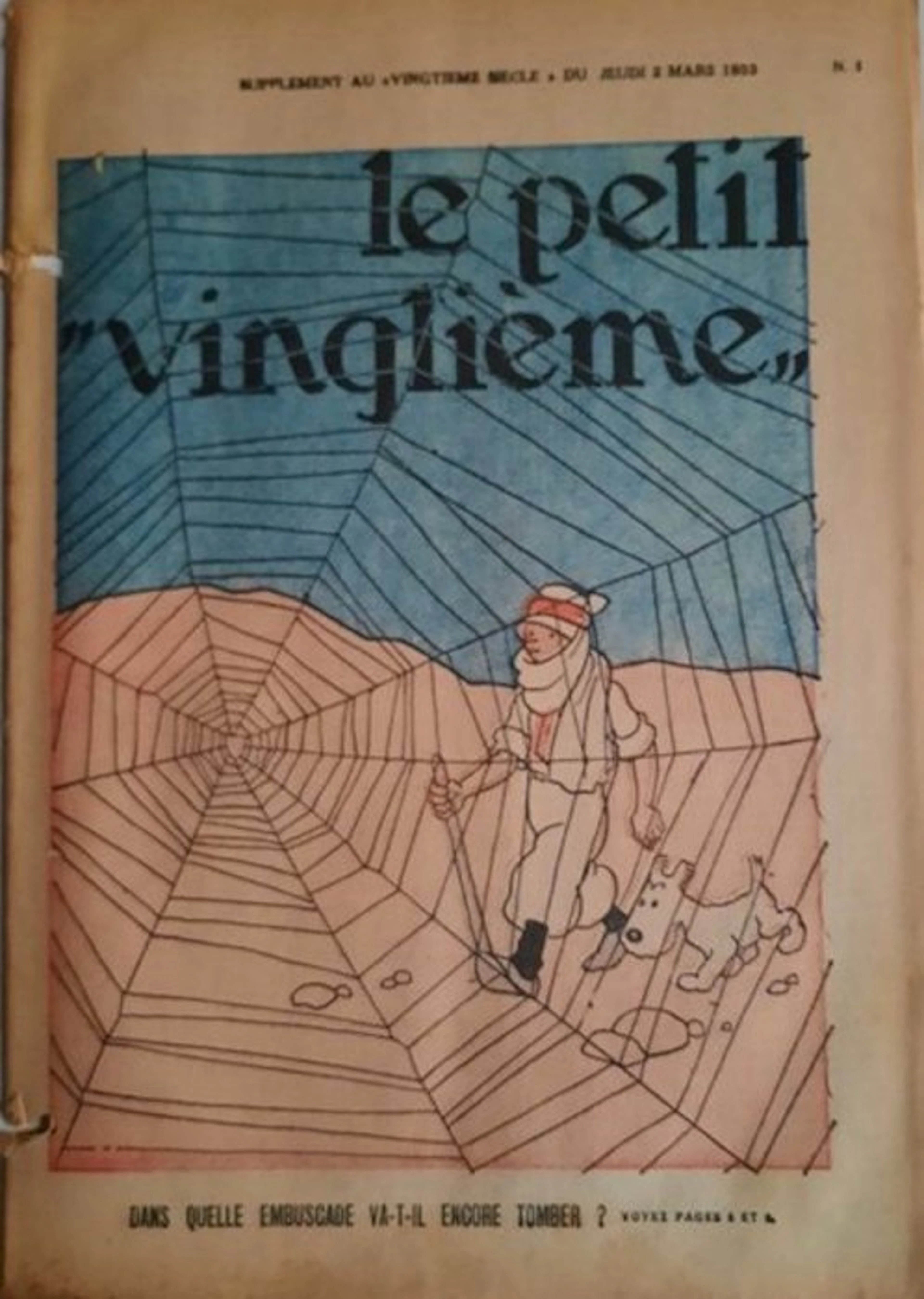 Le Petit Vingtième 9 - Tintin en Orient - Les Cigares du...