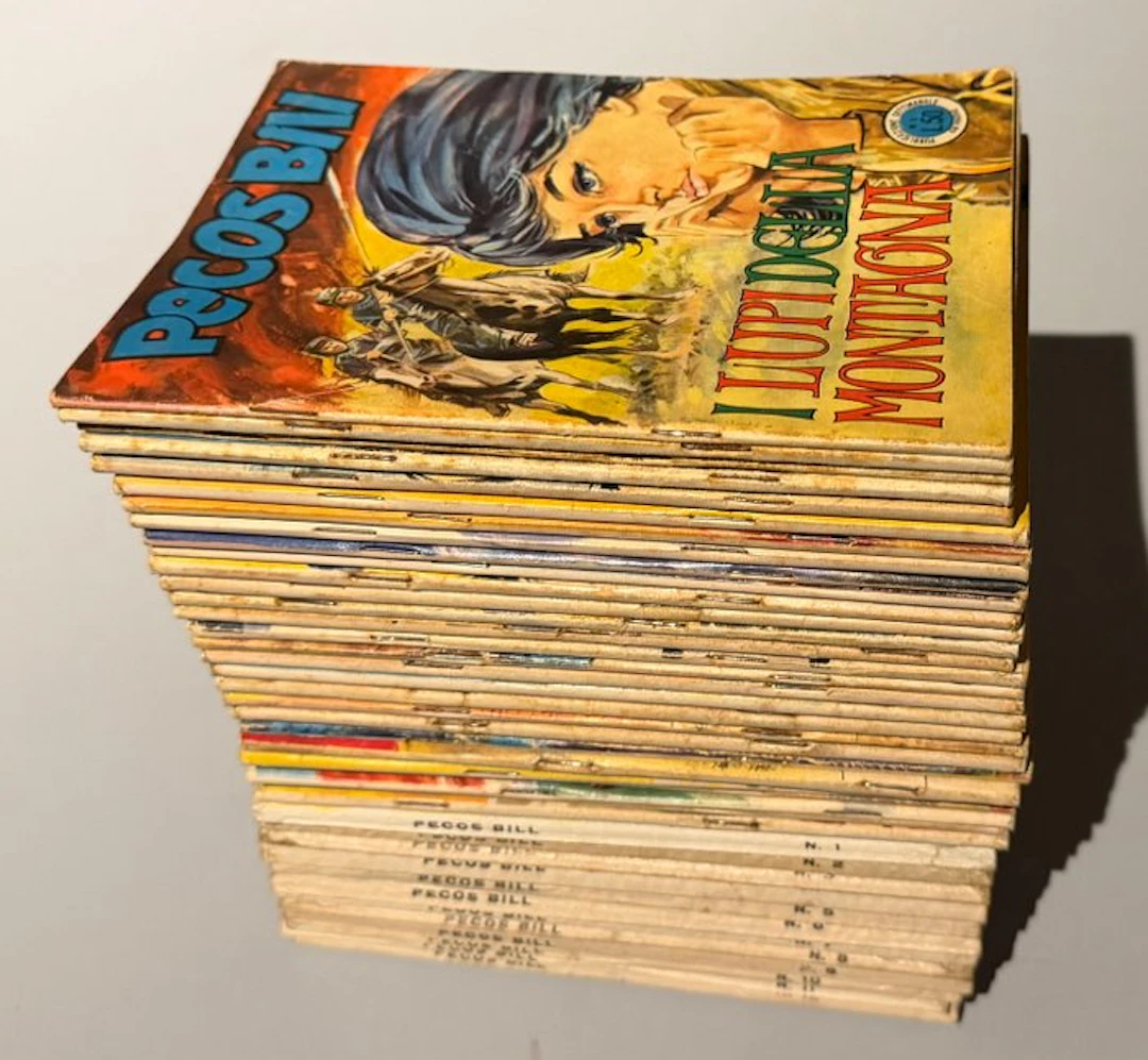Pecos Bill nn. 1/28 + 1/12 - annata completa - 40 Comic - 1965