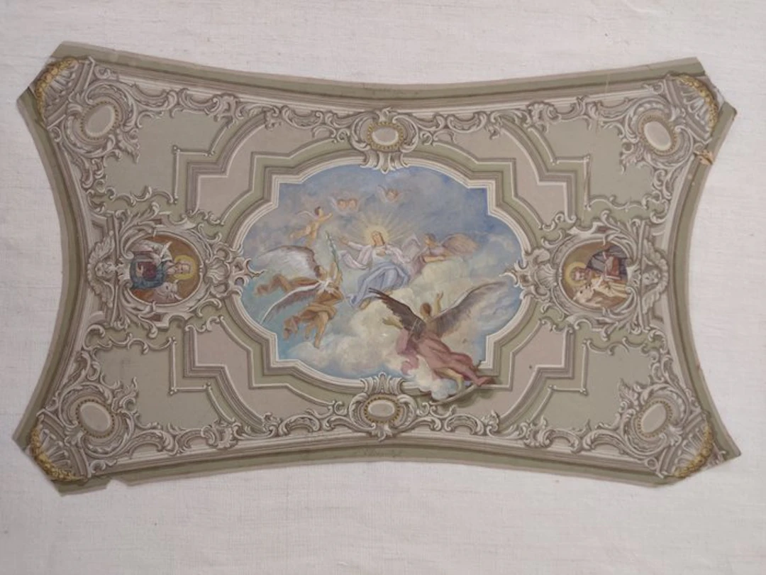 Italian school (XIX), Attributed to - Scena religiosa