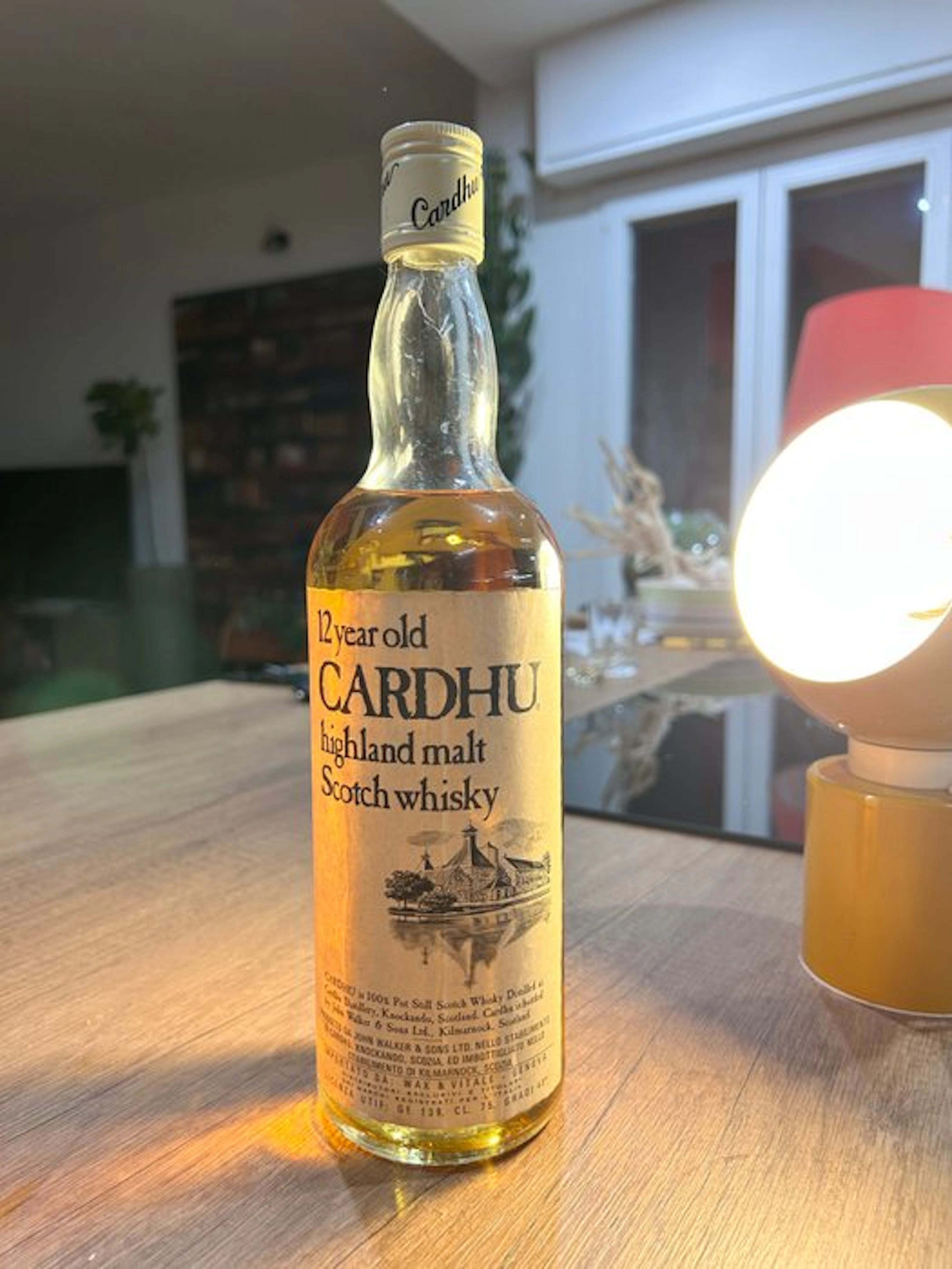 Cardhu 12 years old - b. 1970s - 75cl
