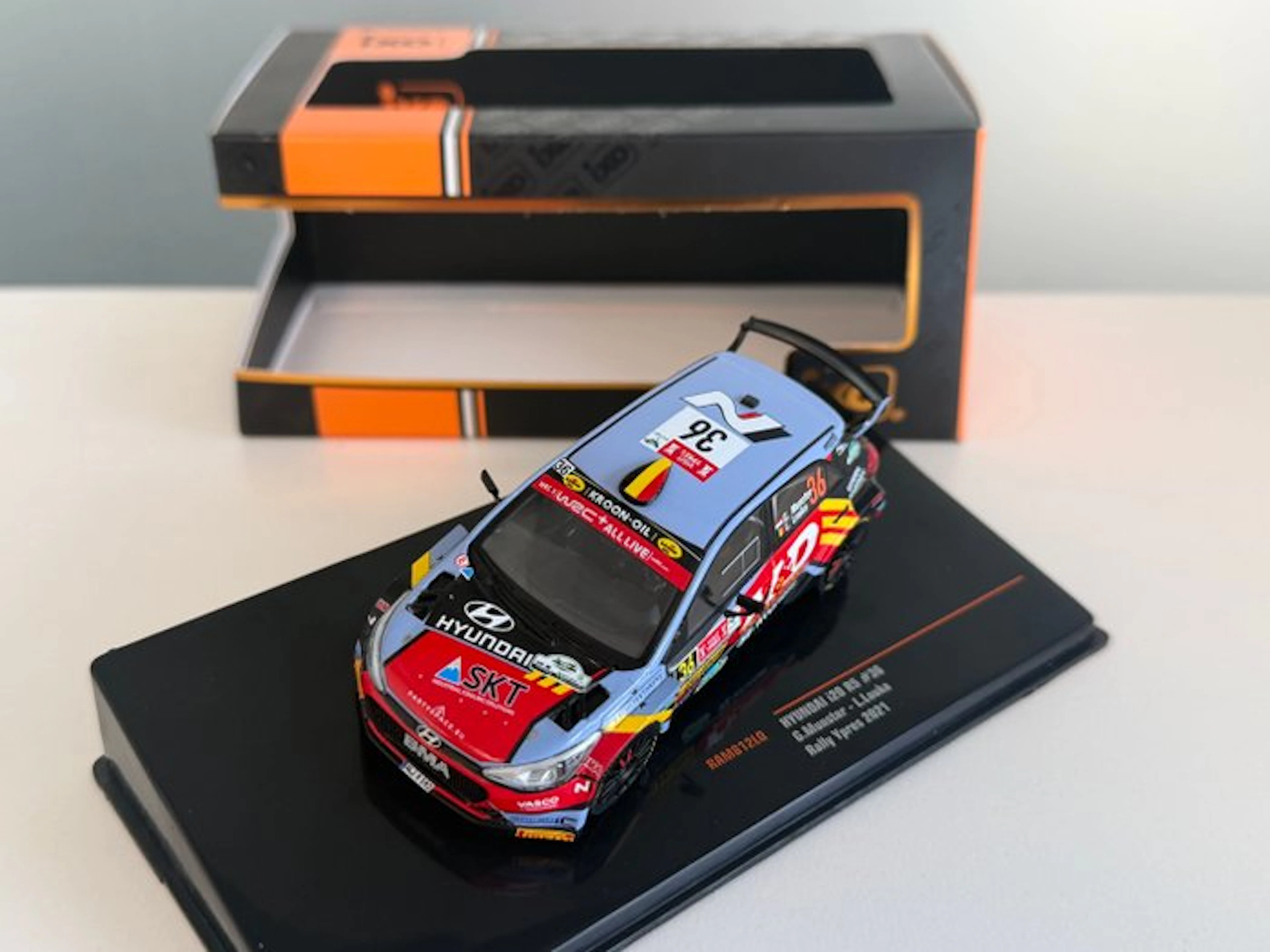 IXO 1:43 - Model race car - Hyundai i20 R5 #36 16th...