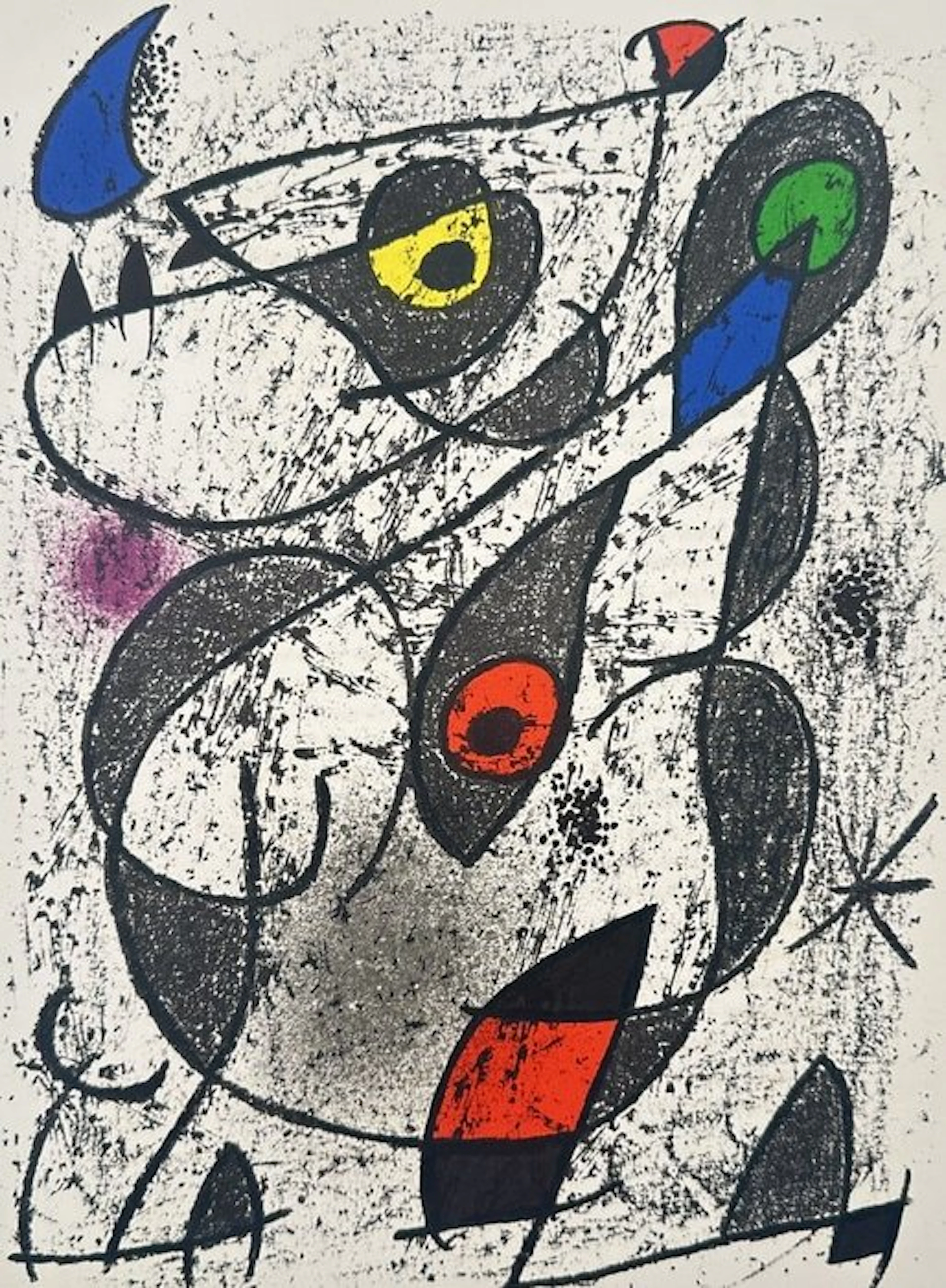 Joan Miro (1893-1983) - Composition
