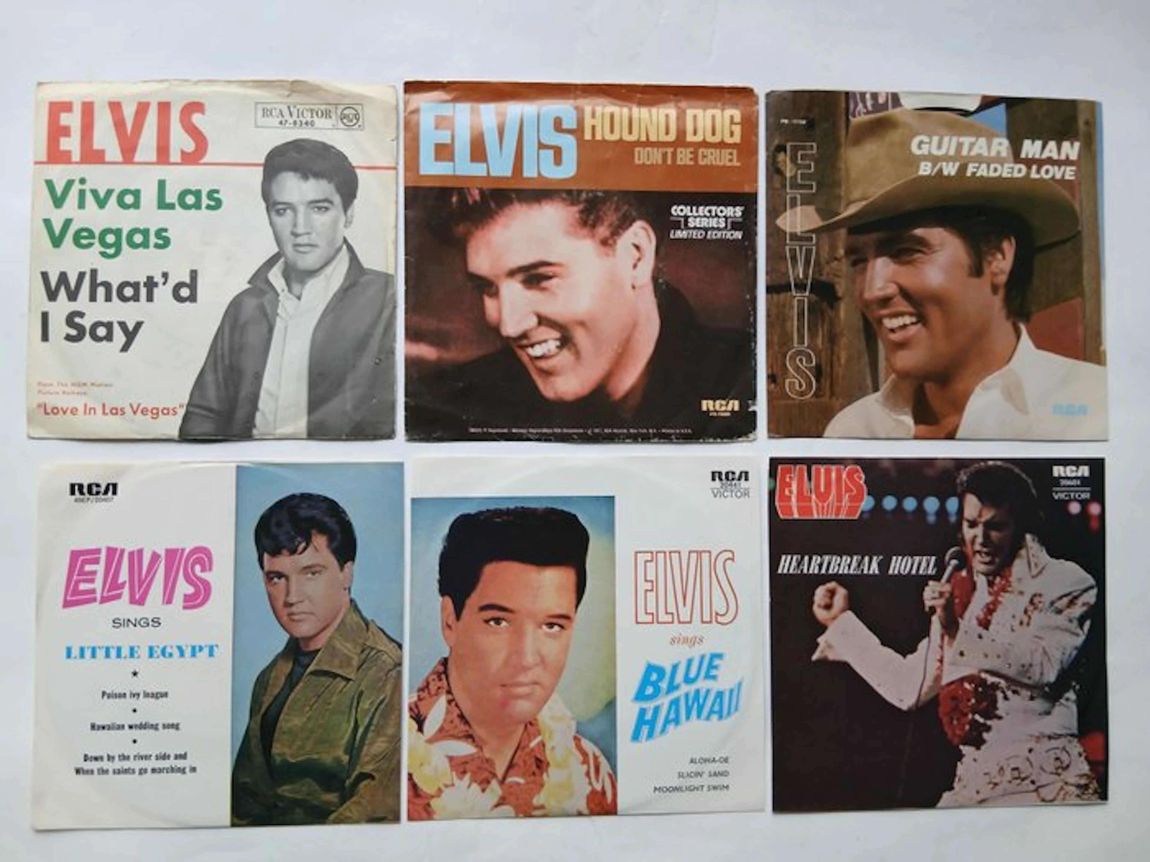 Elvis Presley - Blue Hawaii - Multiple titles - 45 RPM 7"...