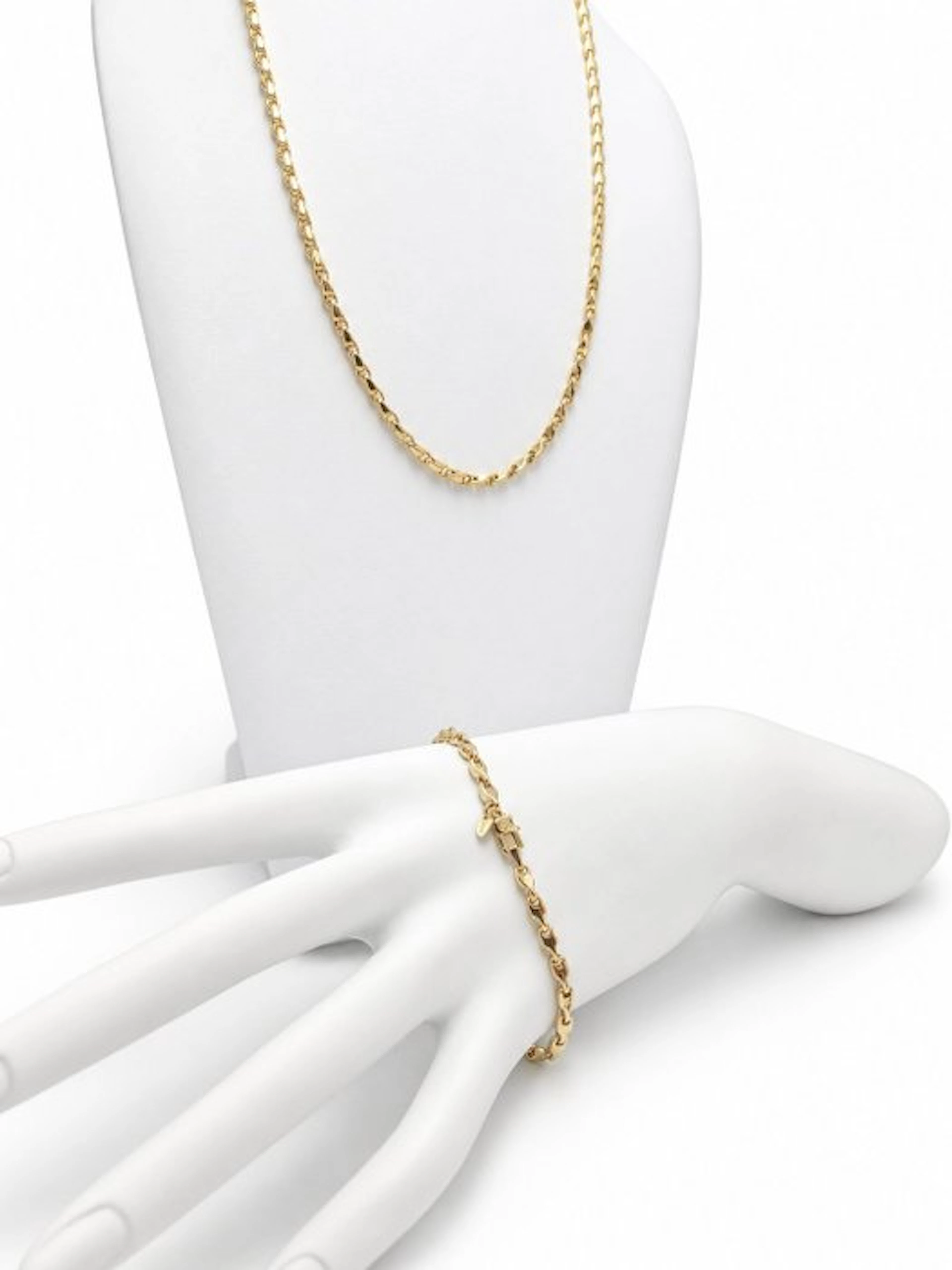 2 piece jewellery set - 9 kt. Yellow gold - Maistrellosrl