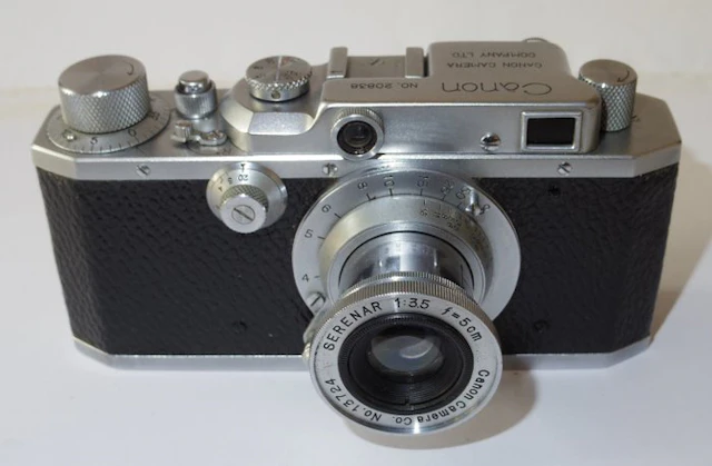 Canon S II - rare Leica copy - 1947 - Serenar 3.5/50mm...