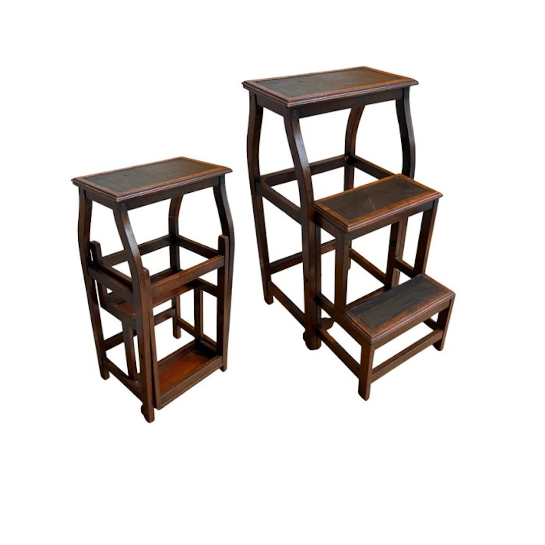 Library Steps - Steps - Mahogany