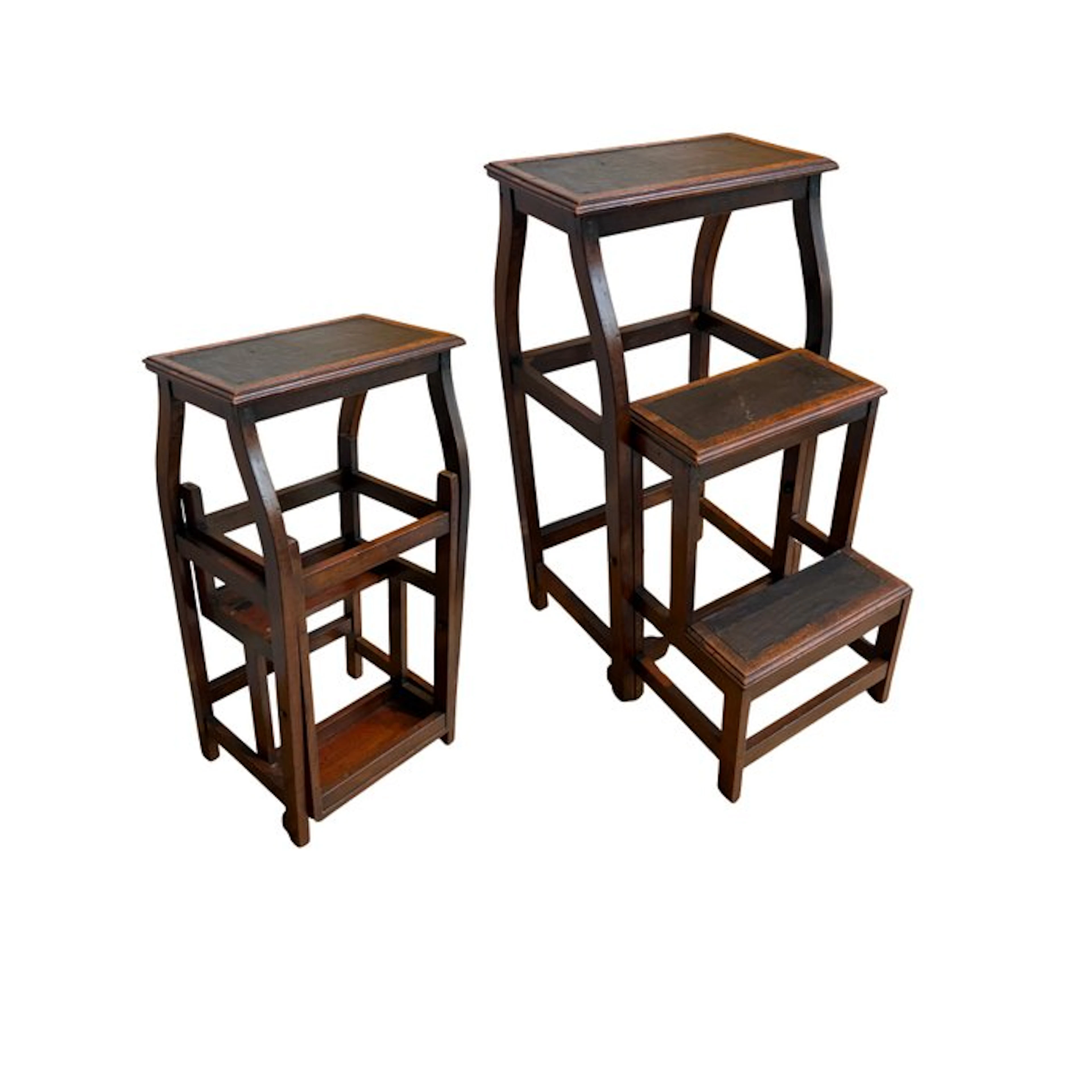 Library Steps - Steps - Mahogany